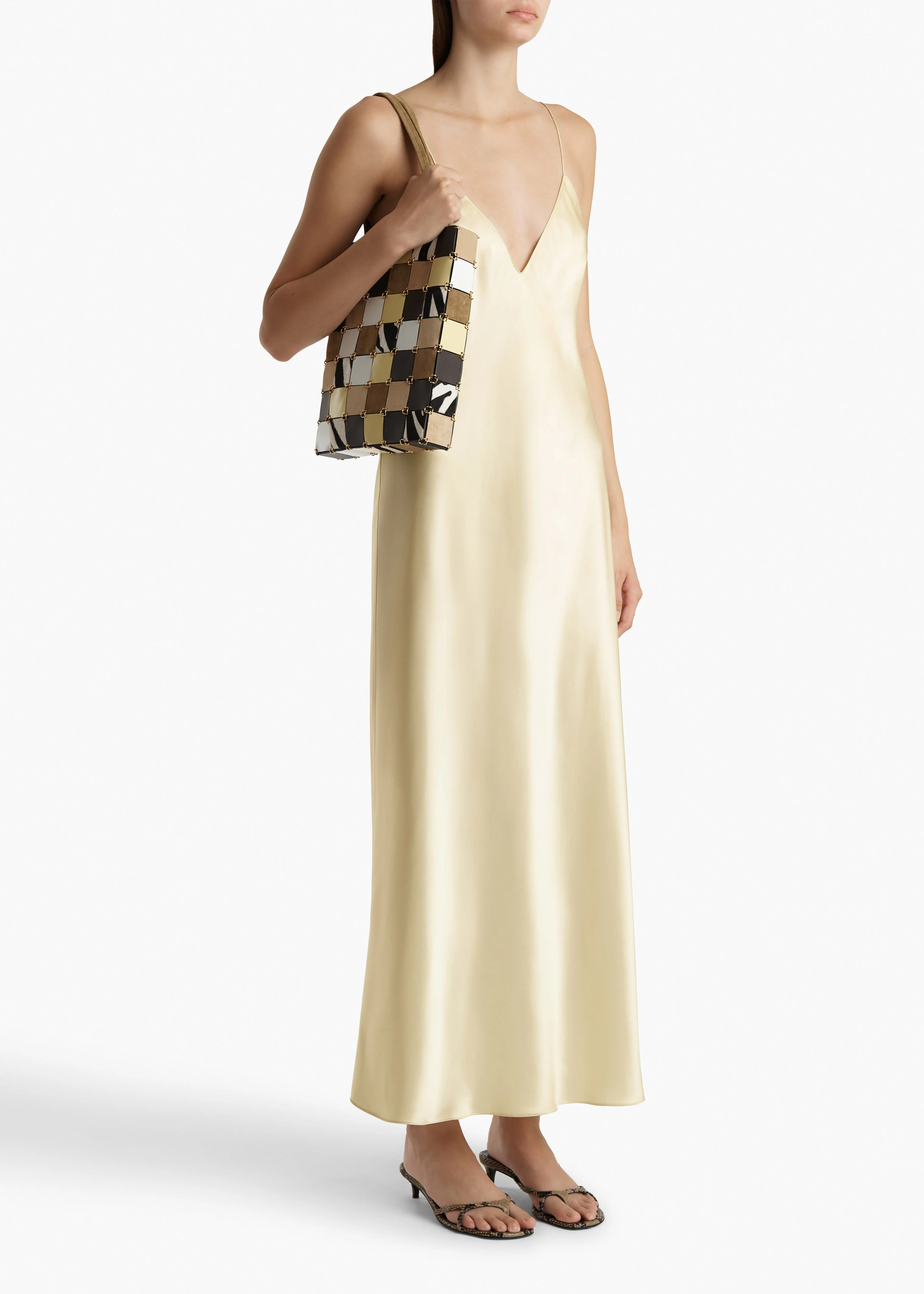 Khaite - Taja Dress in Pale Yellow - Image 9