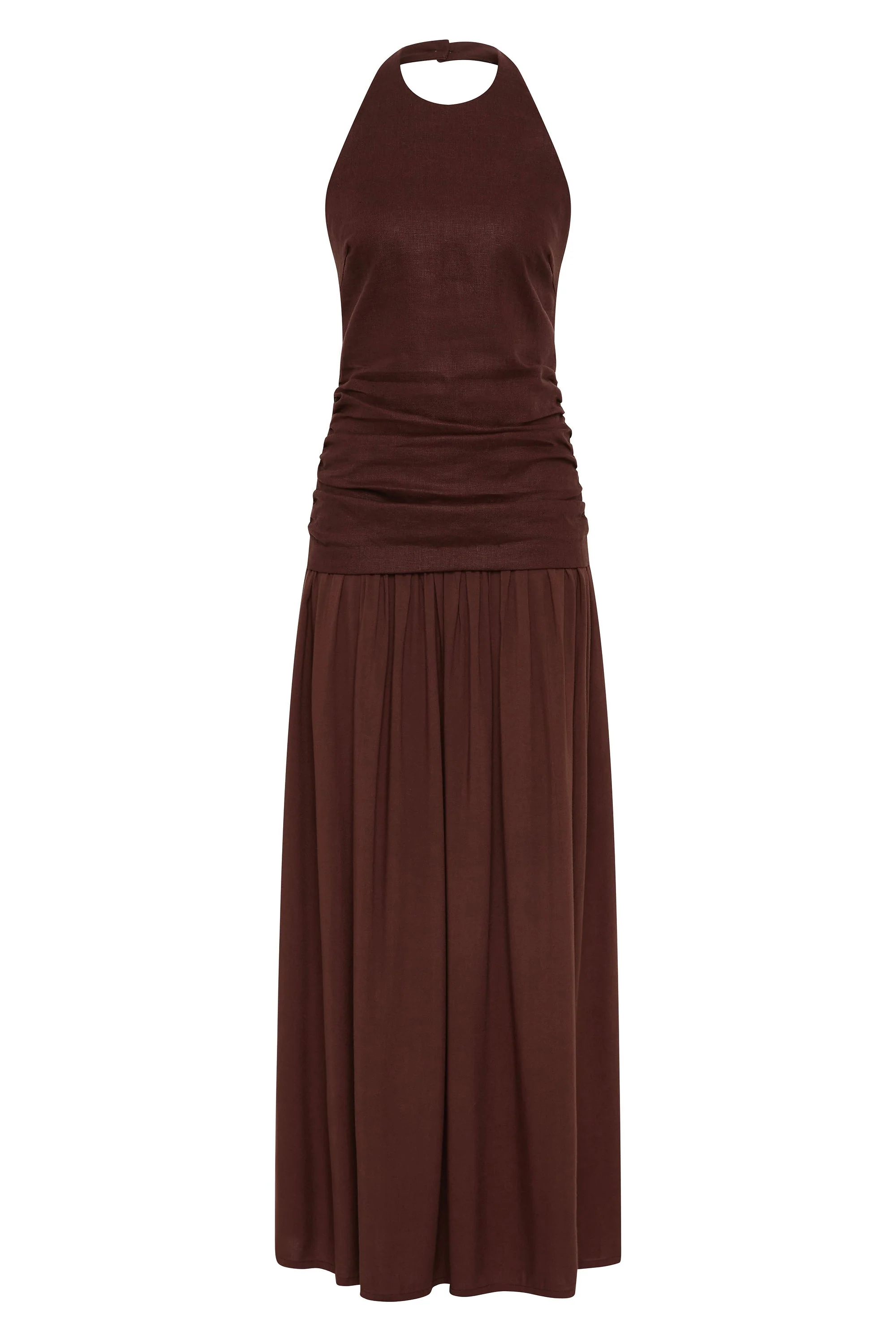 Faithfull - Tali Maxi Dress Carob - Image 8