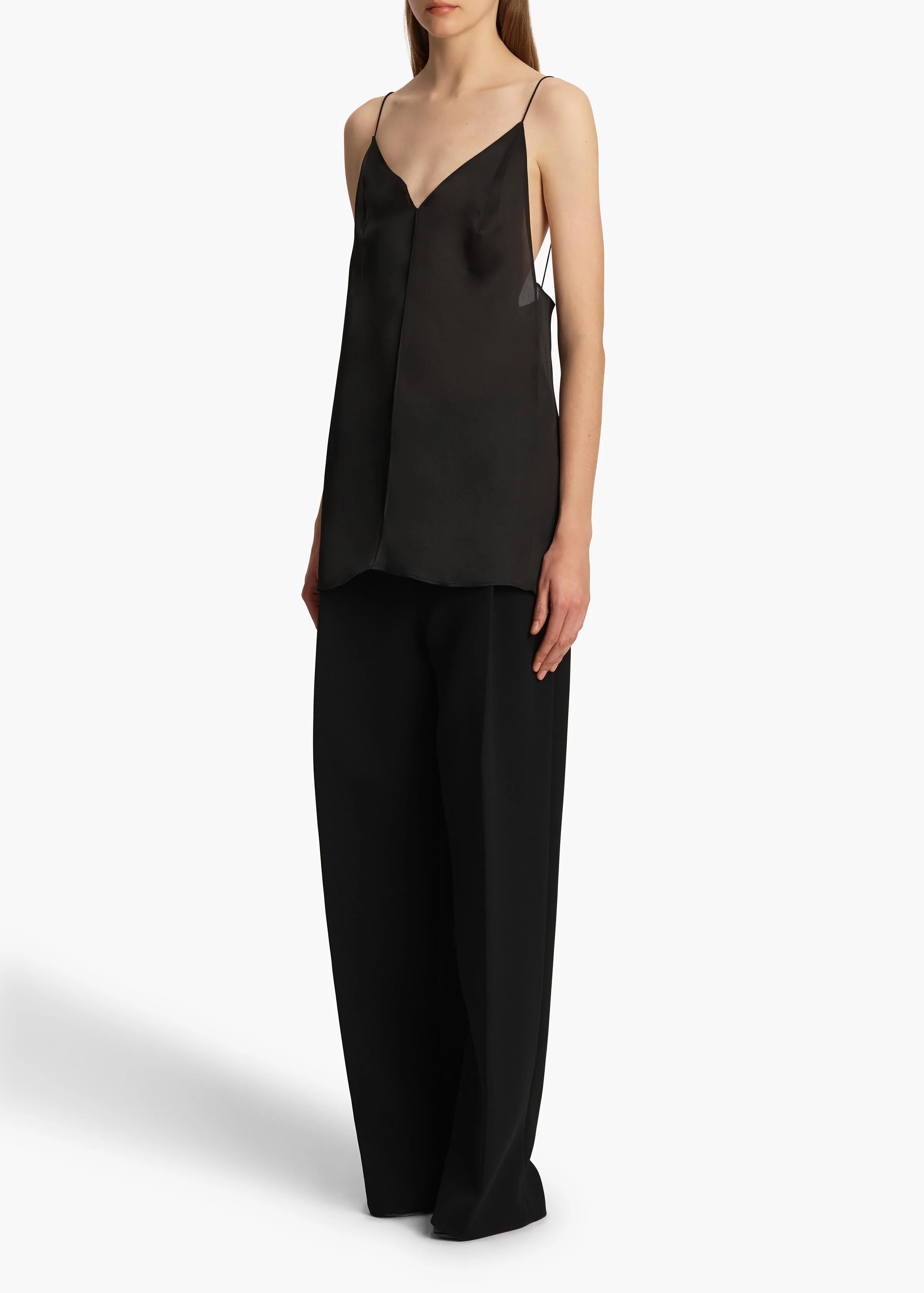 Khaite - Talsie Top in Black - Image 9