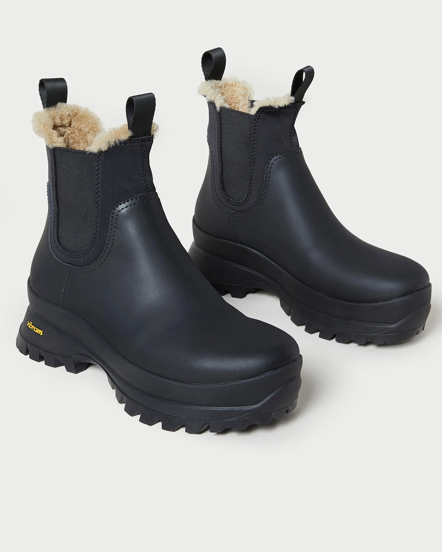 Loeffler Randall - Tara Black Shearling - Lined Boot - Image 4