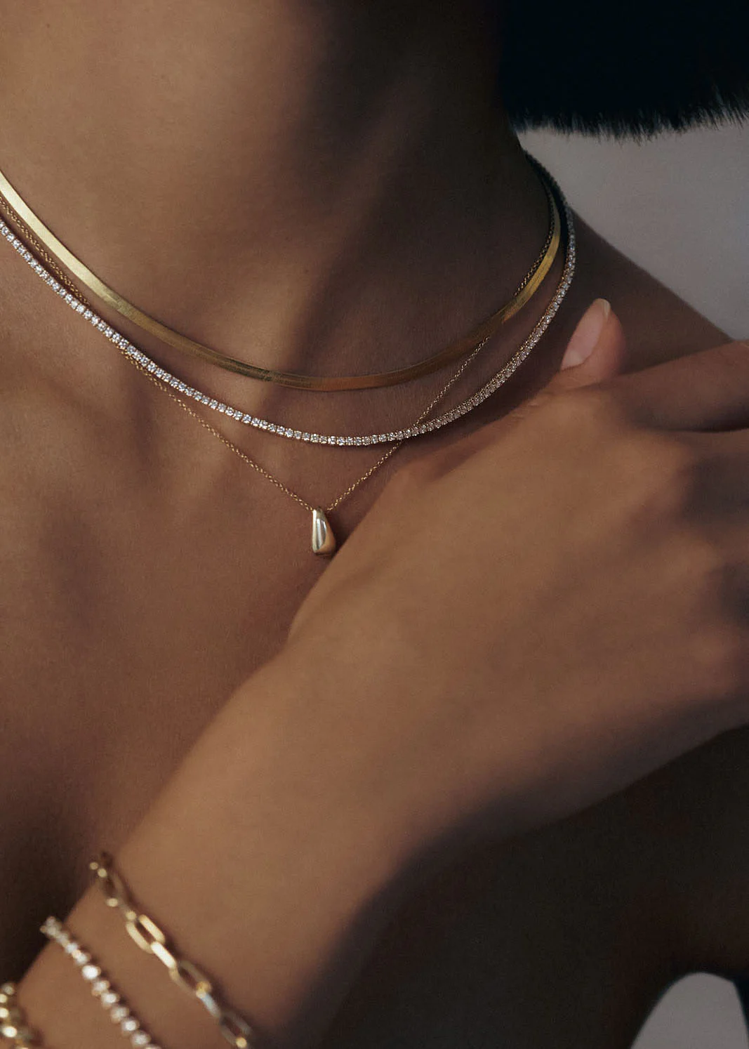 Kinn - Teardrop Necklace - Image 4