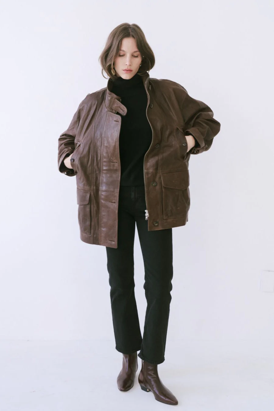 Jamie Haller - The Anorak Jacket in Brown - Image 10