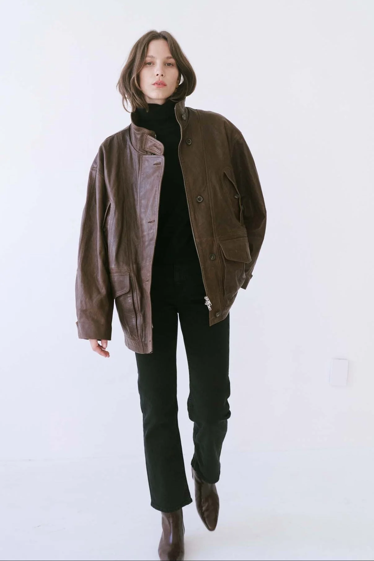Jamie Haller - The Anorak Jacket in Brown - Image 12