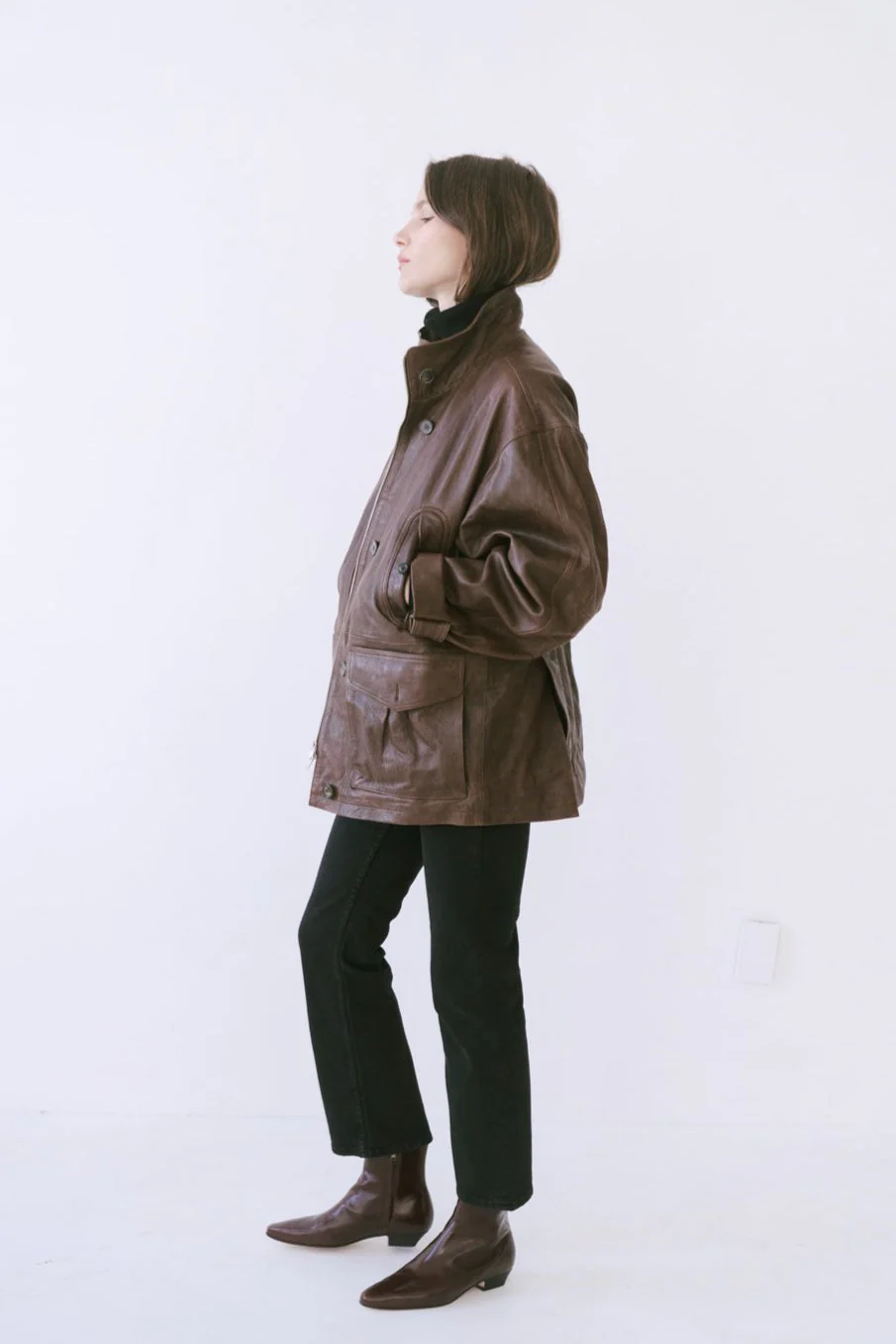 Jamie Haller - The Anorak Jacket in Brown - Image 4