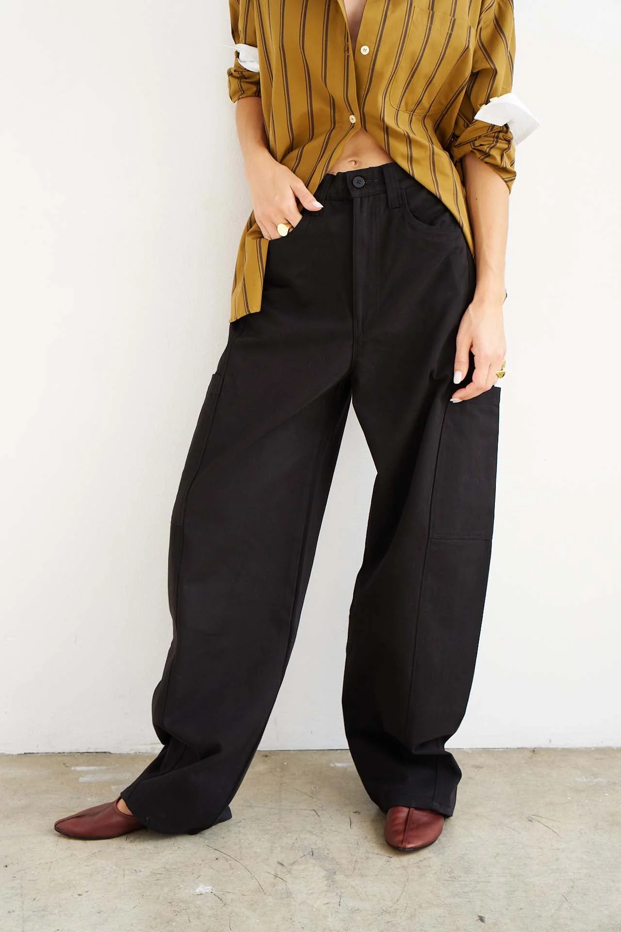 Jamie Haller - The Baggy Painter Twill in Black - Image 12