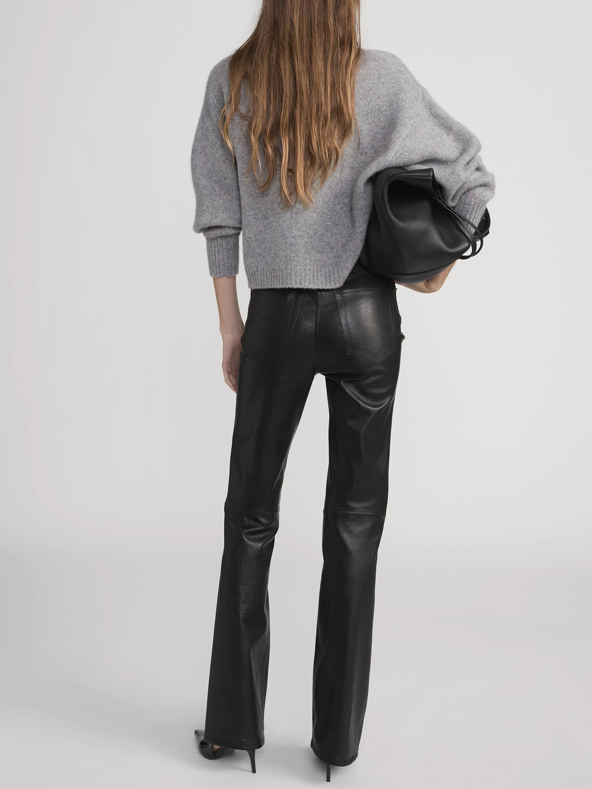 FRAME - The Cashmere Fleck Cardi - Image 6