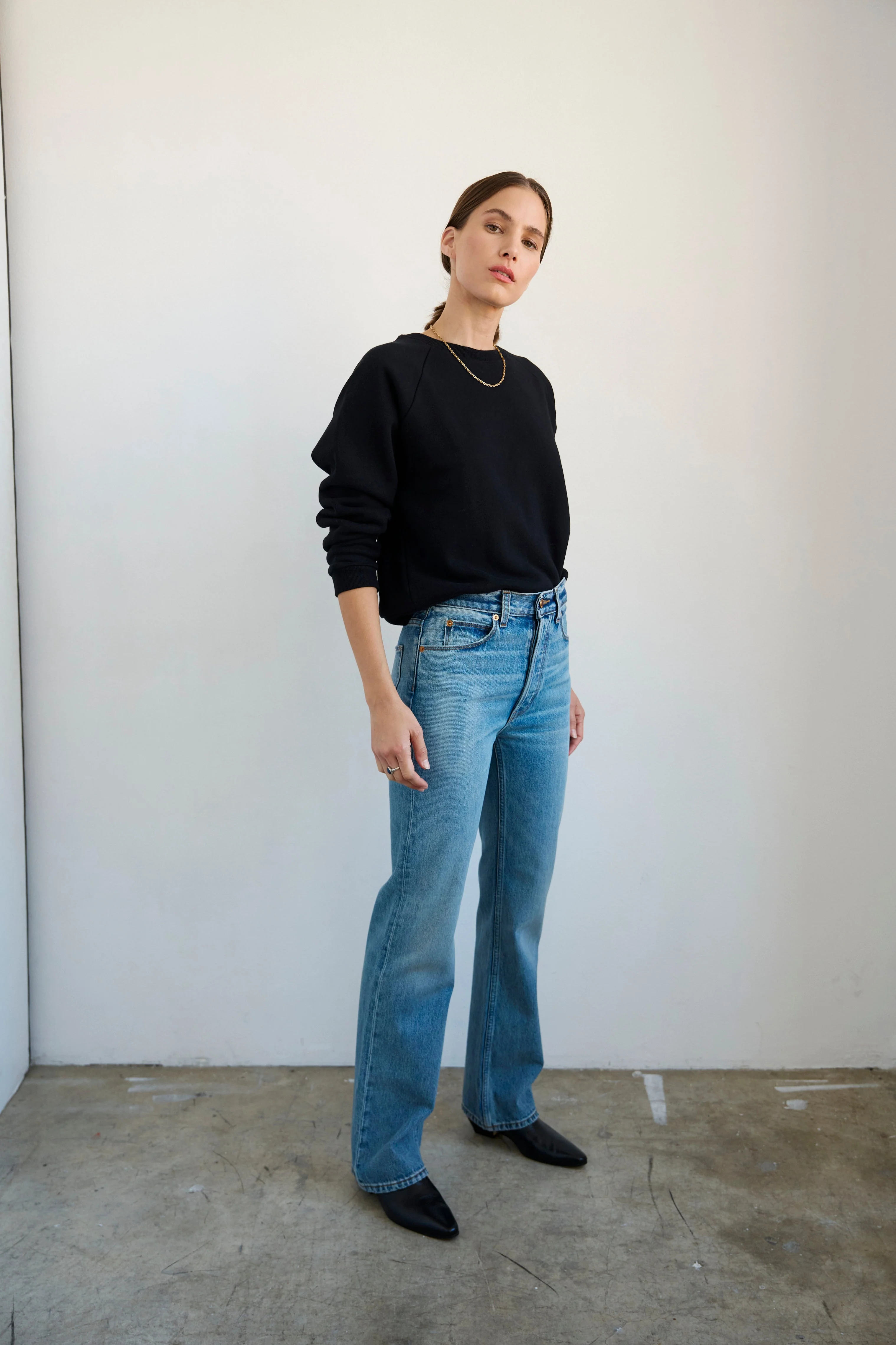 Jamie Haller - The Daily Sweatshirt in Black - Image 16