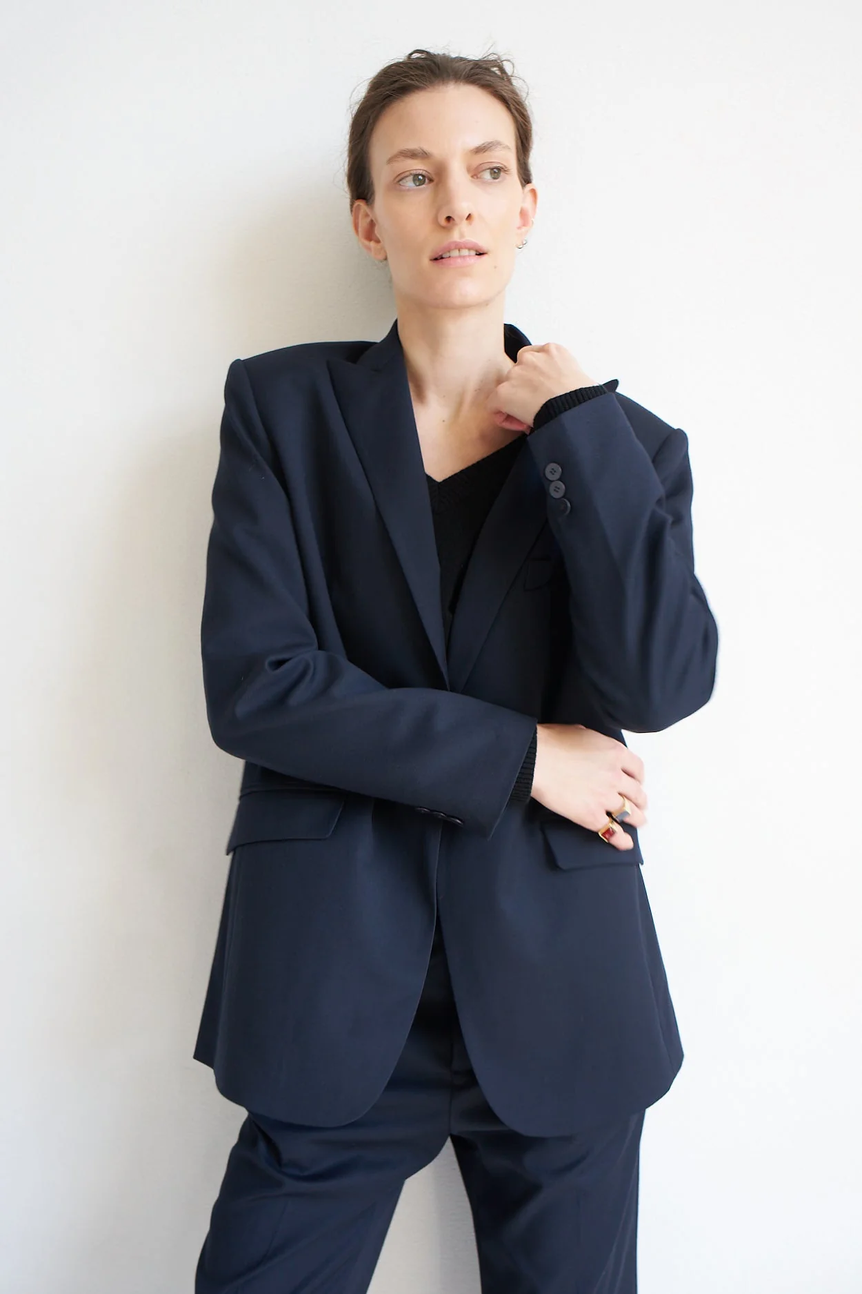 Jamie Haller - The Julius Blazer in Dark Navy - Image 16