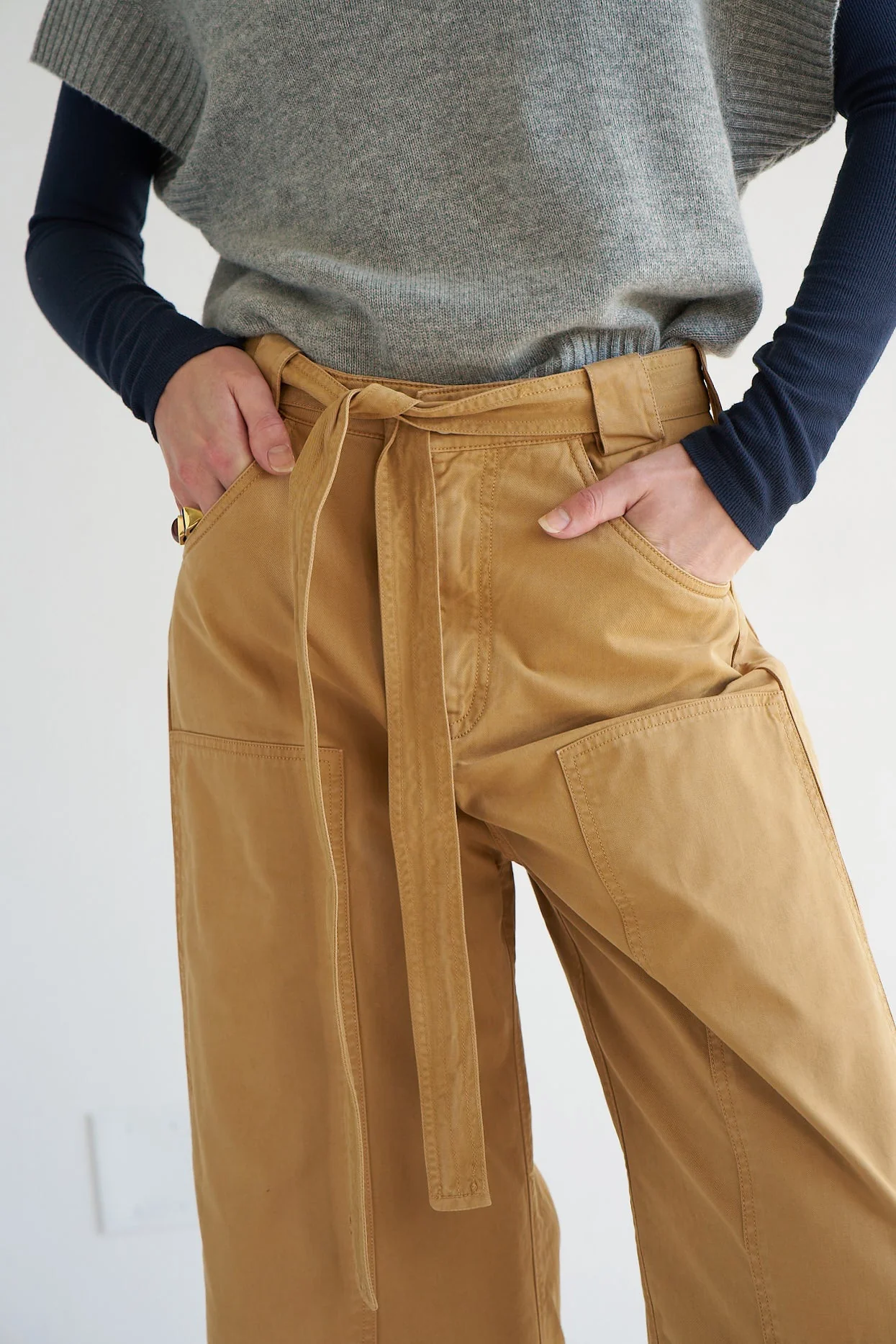 Jamie Haller - The Karate Pant in Tan - Image 10