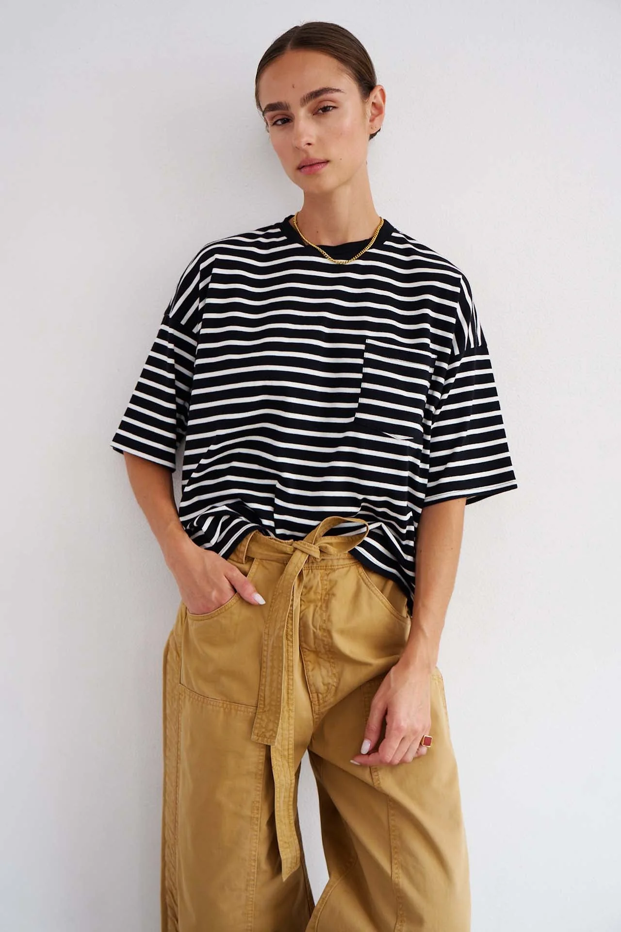 Jamie Haller - The Karate Pant in Tan - Image 3