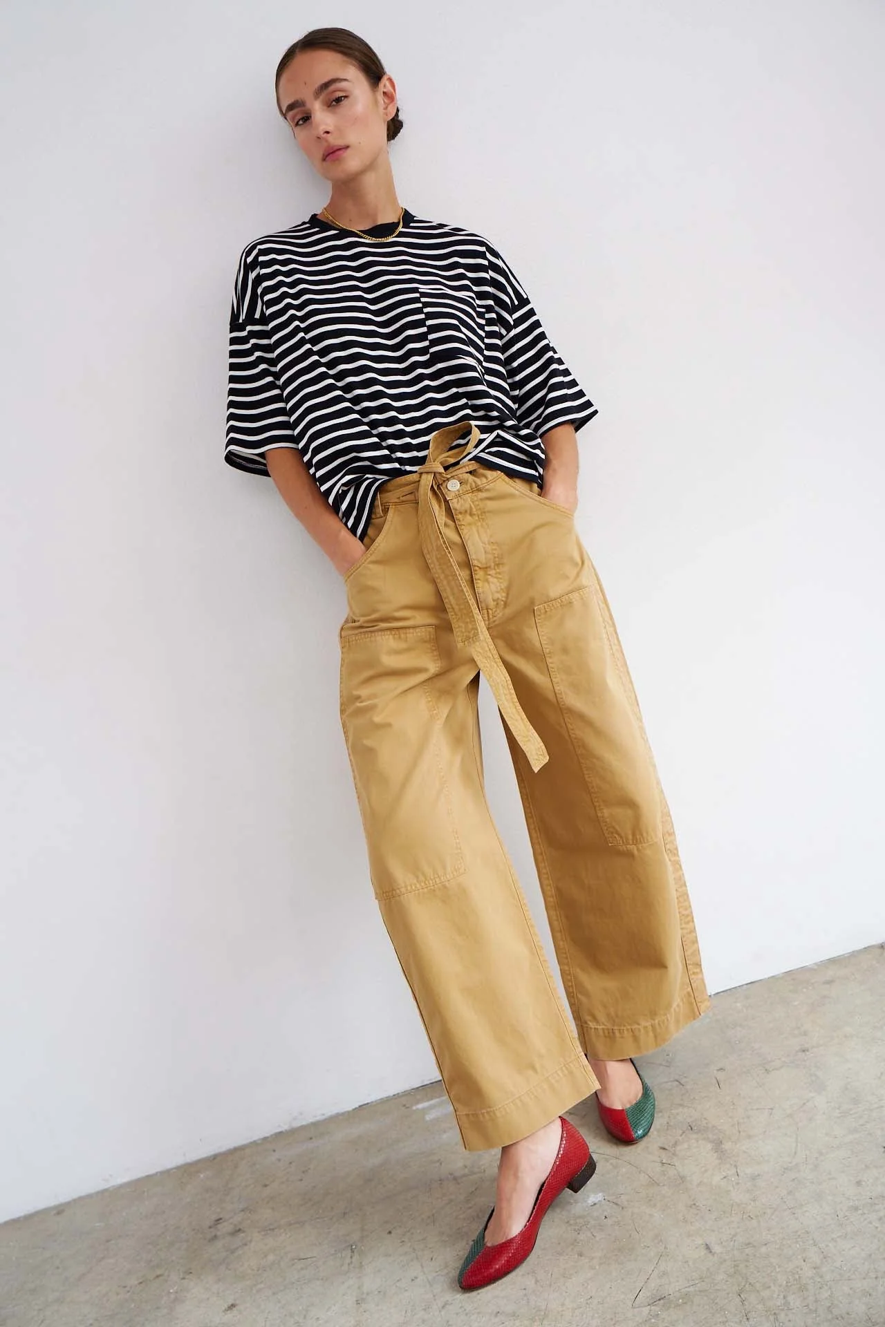 Jamie Haller - The Karate Pant in Tan - Image 4