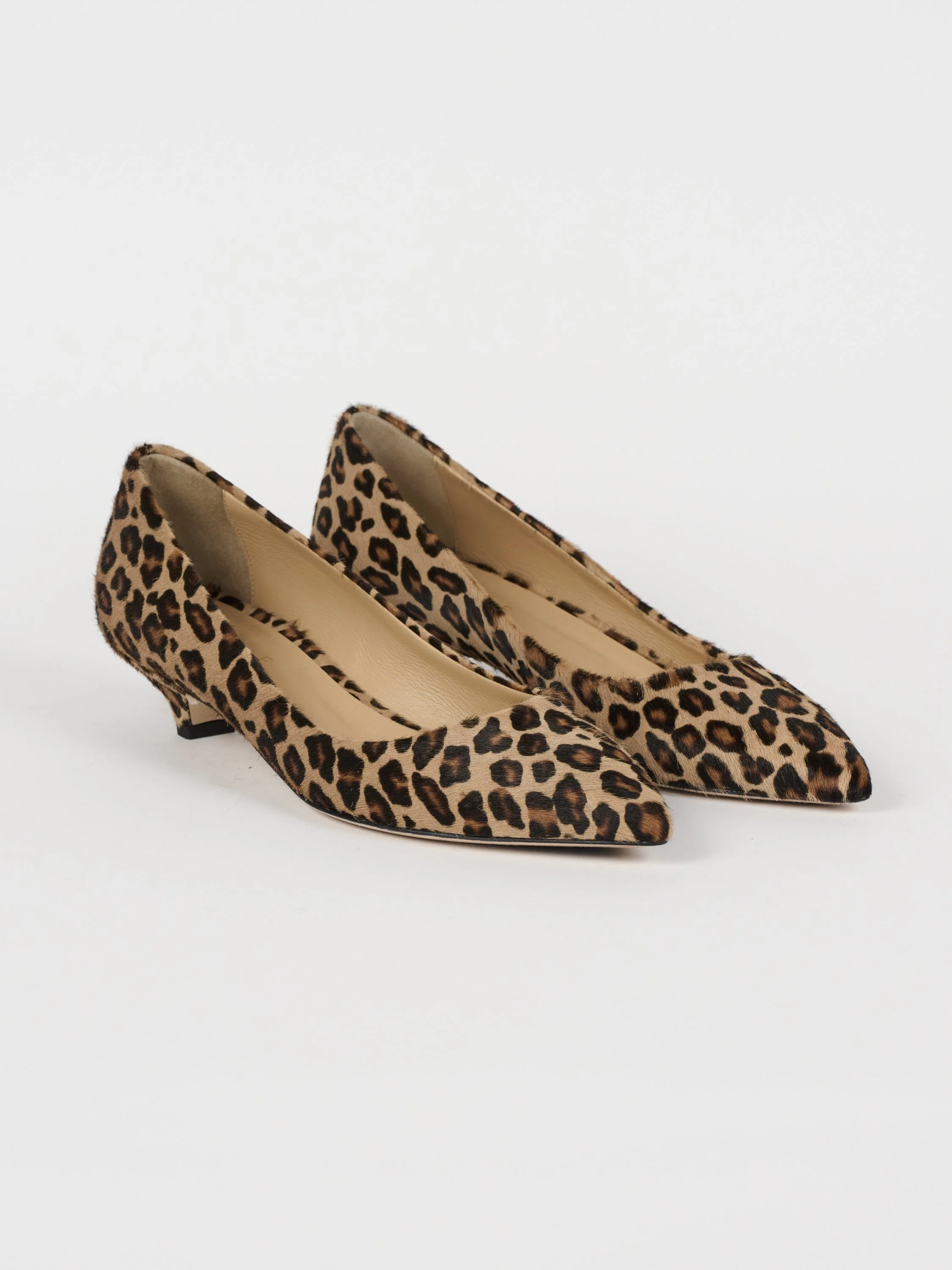 Jamie Haller - The Kitty Point Heel in Ponyhair Leopard - Image 2