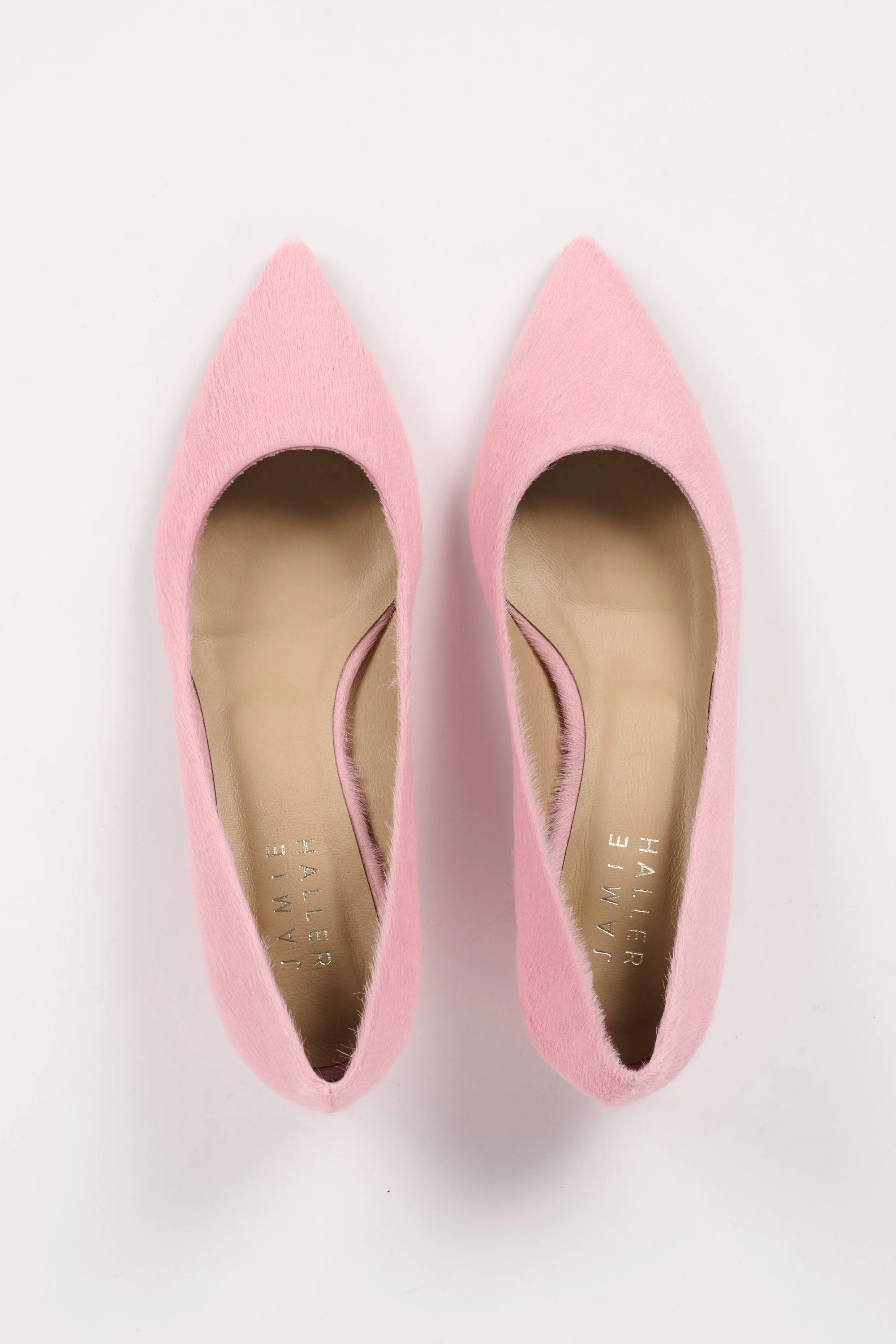 Jamie Haller - The Kitty Point Heel in Ponyhair Pink - Image 6