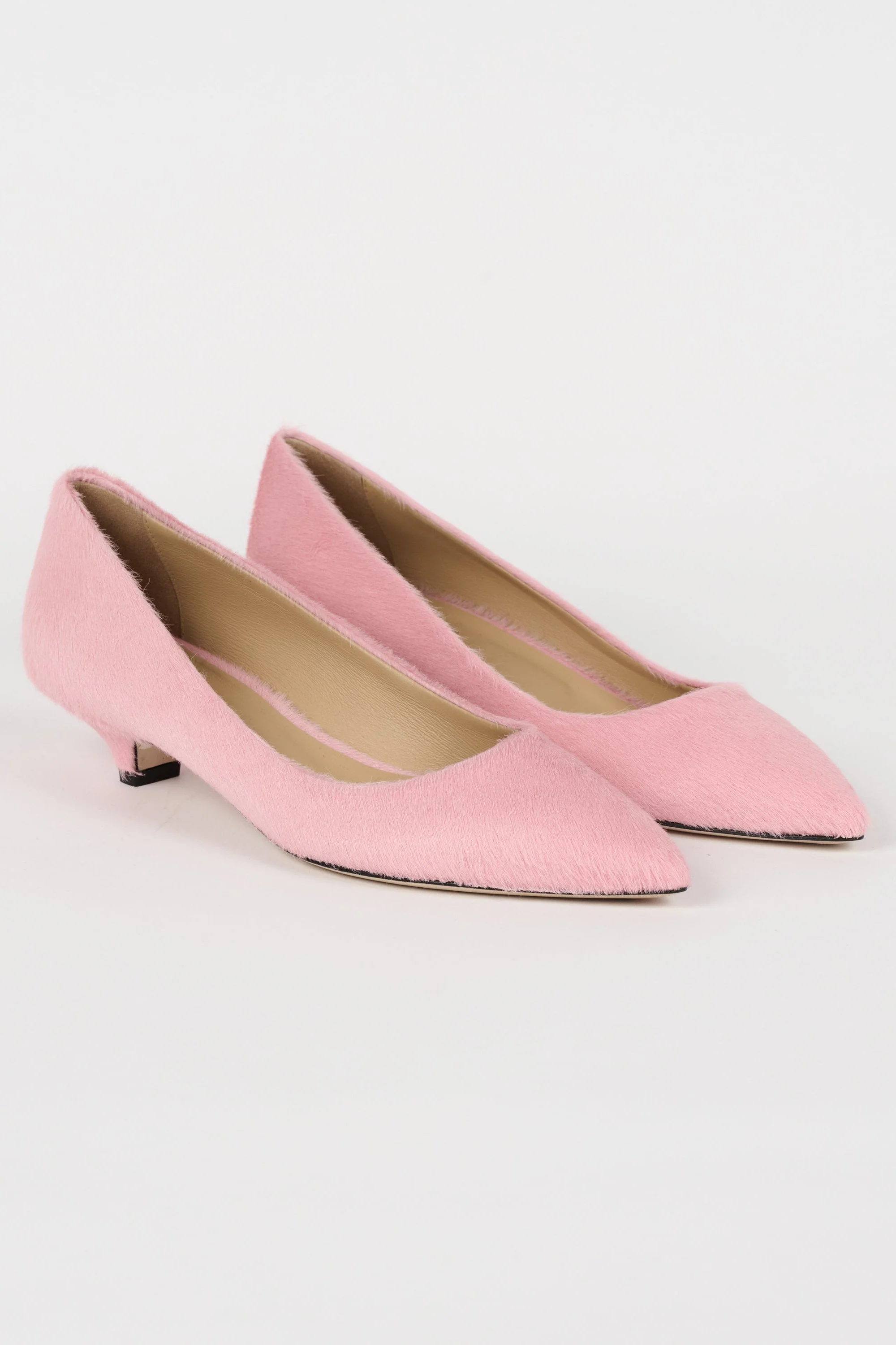 Jamie Haller - The Kitty Point Heel in Ponyhair Pink - Image 7