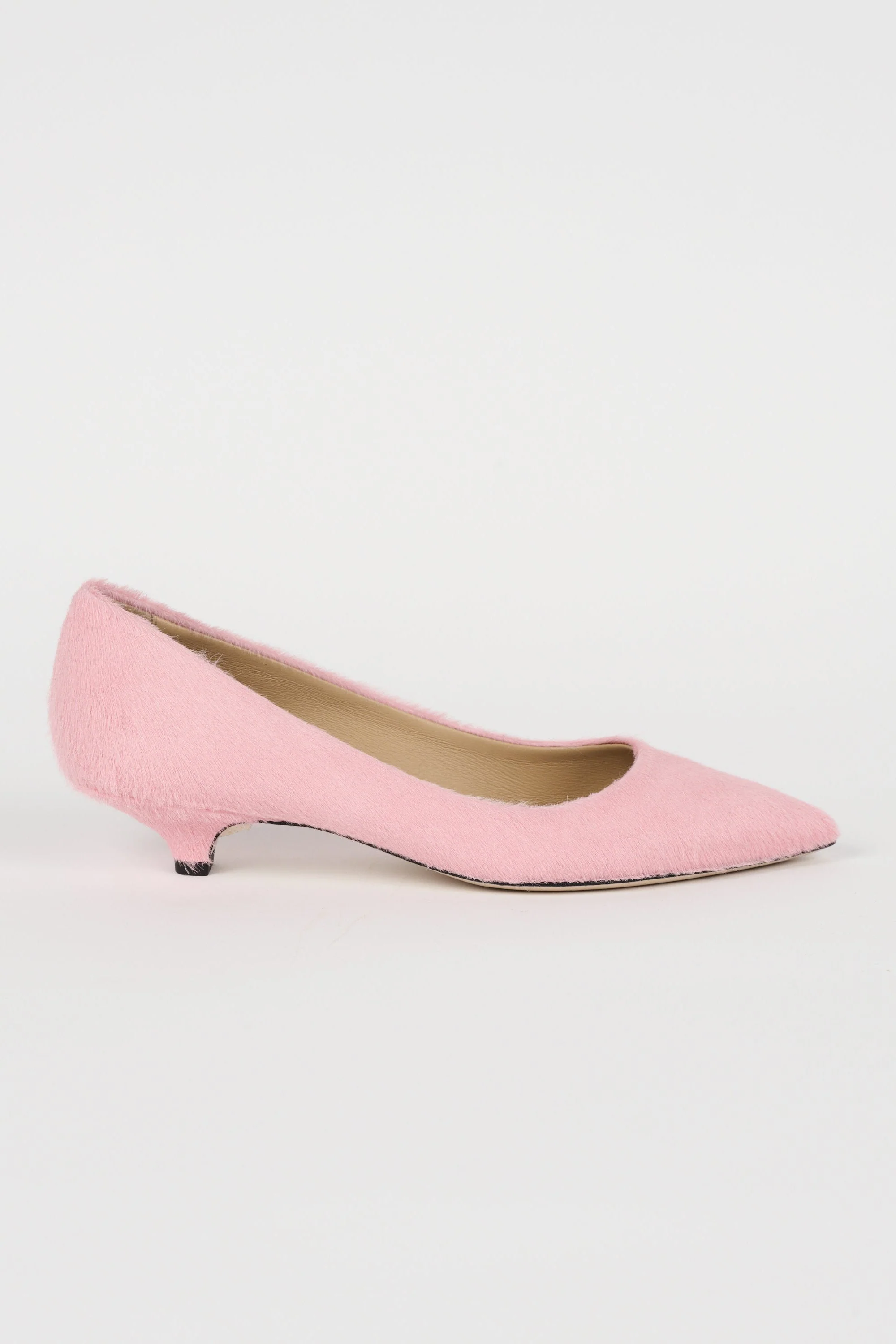 Jamie Haller - The Kitty Point Heel in Ponyhair Pink - Image 9