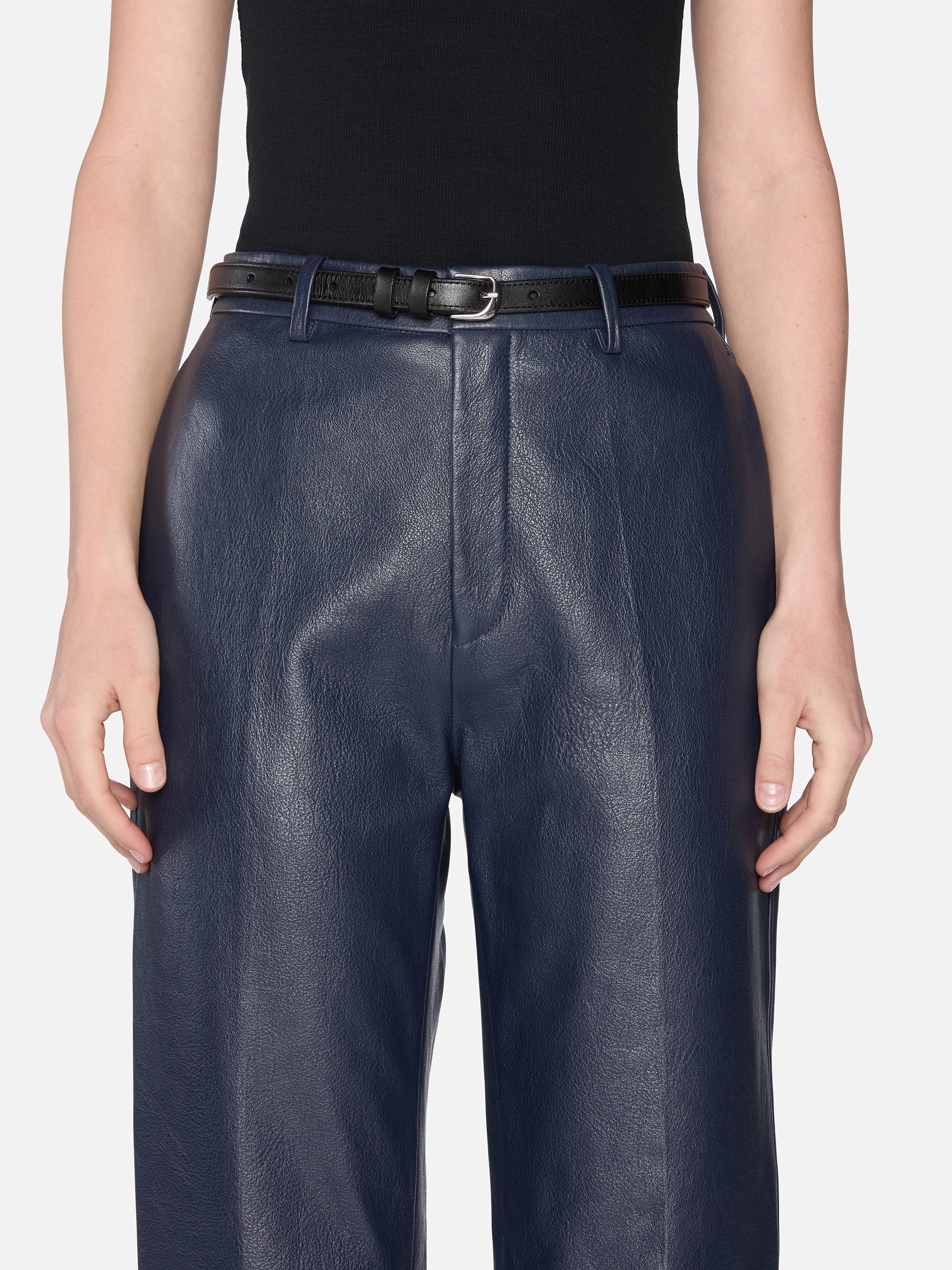 FRAME - The Leather Trouser - Image 3