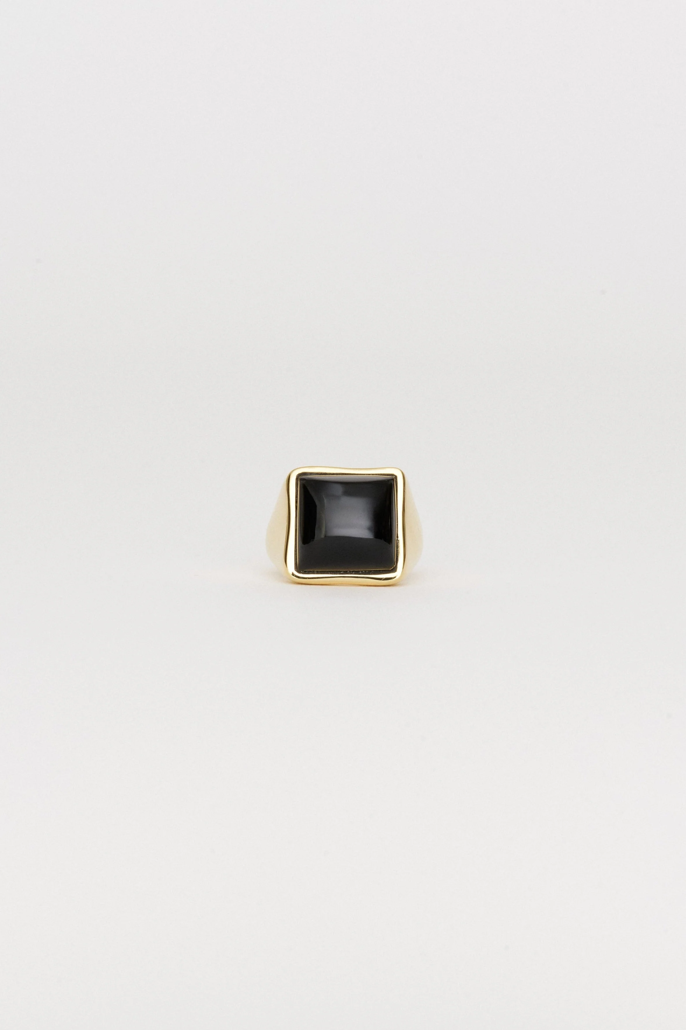 Jamie Haller - The Luques Square Signet Ring in Onyx - Image 11