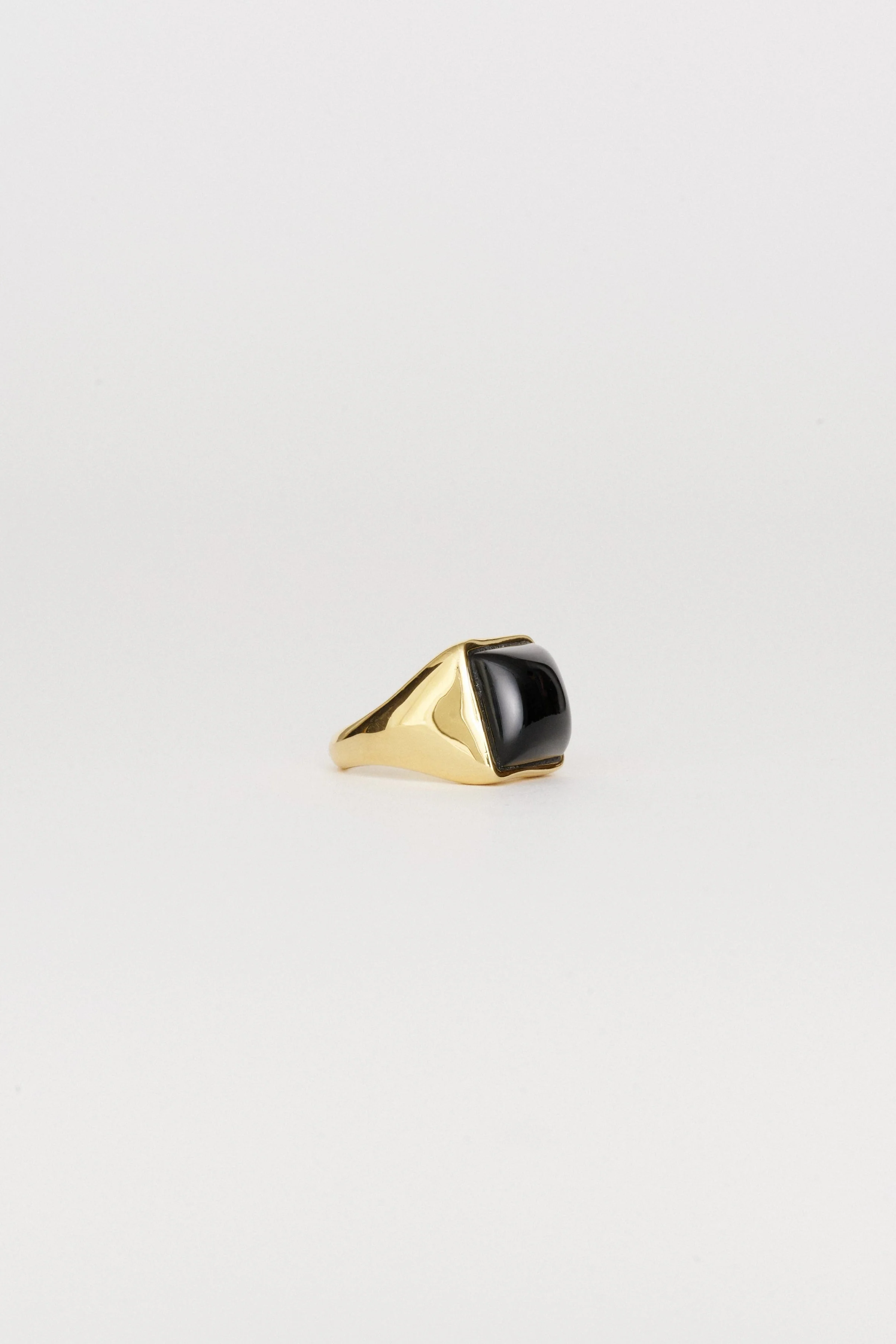 Jamie Haller - The Luques Square Signet Ring in Onyx - Image 13