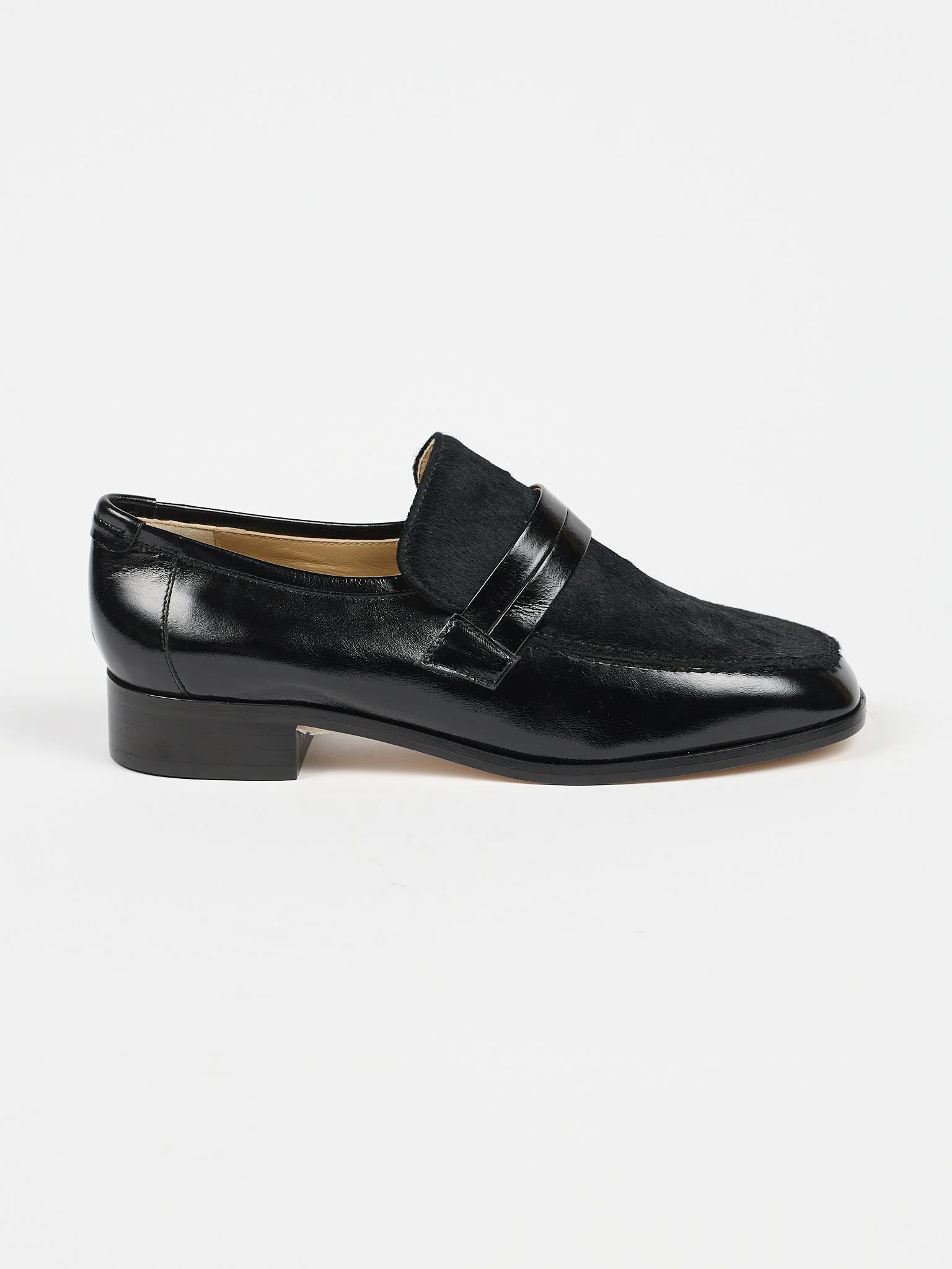 Jamie Haller - The Mod Loafer in Ponyhair Black - Image 3
