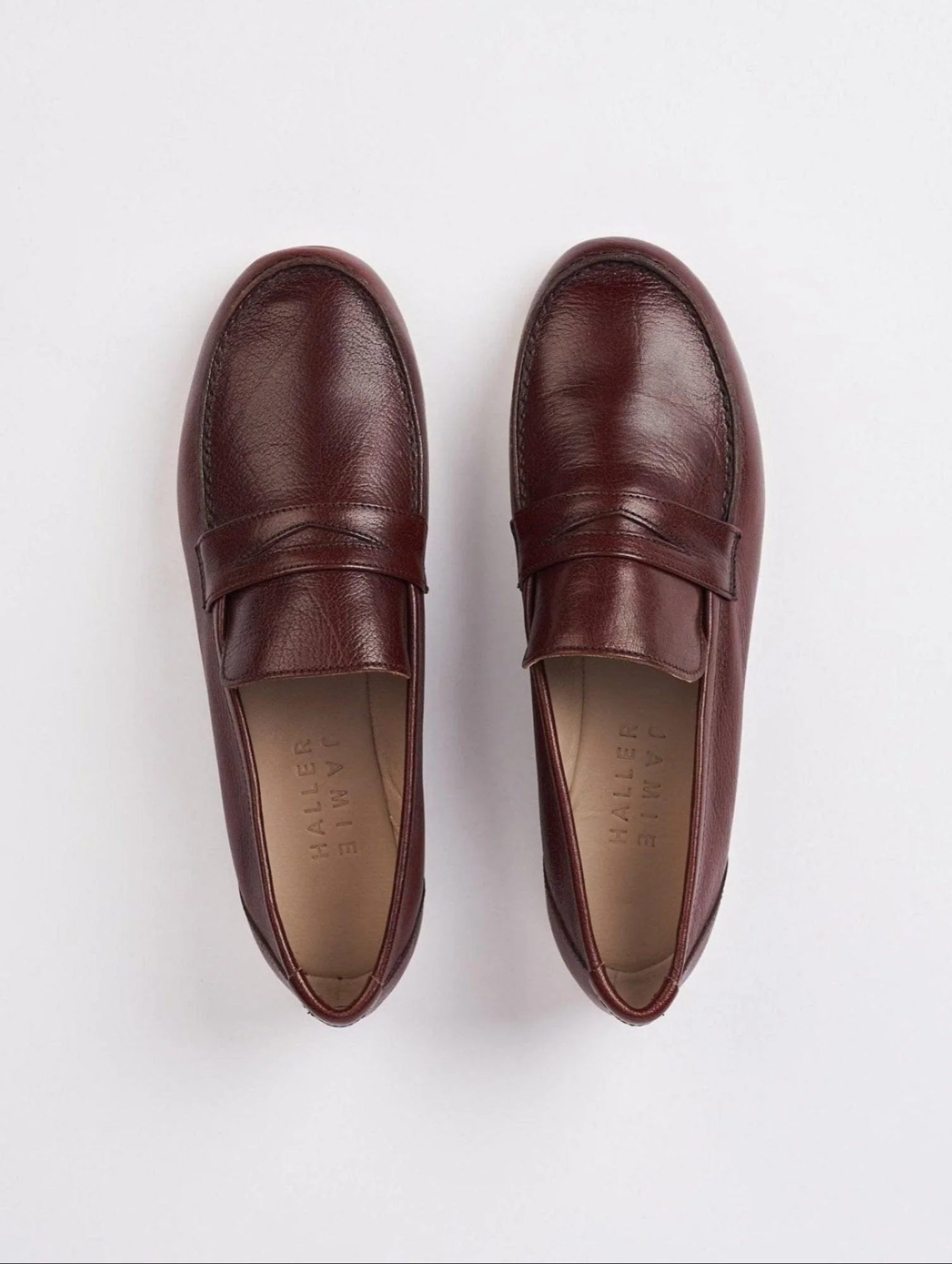 Jamie Haller - The Penny Loafer in Oxblood