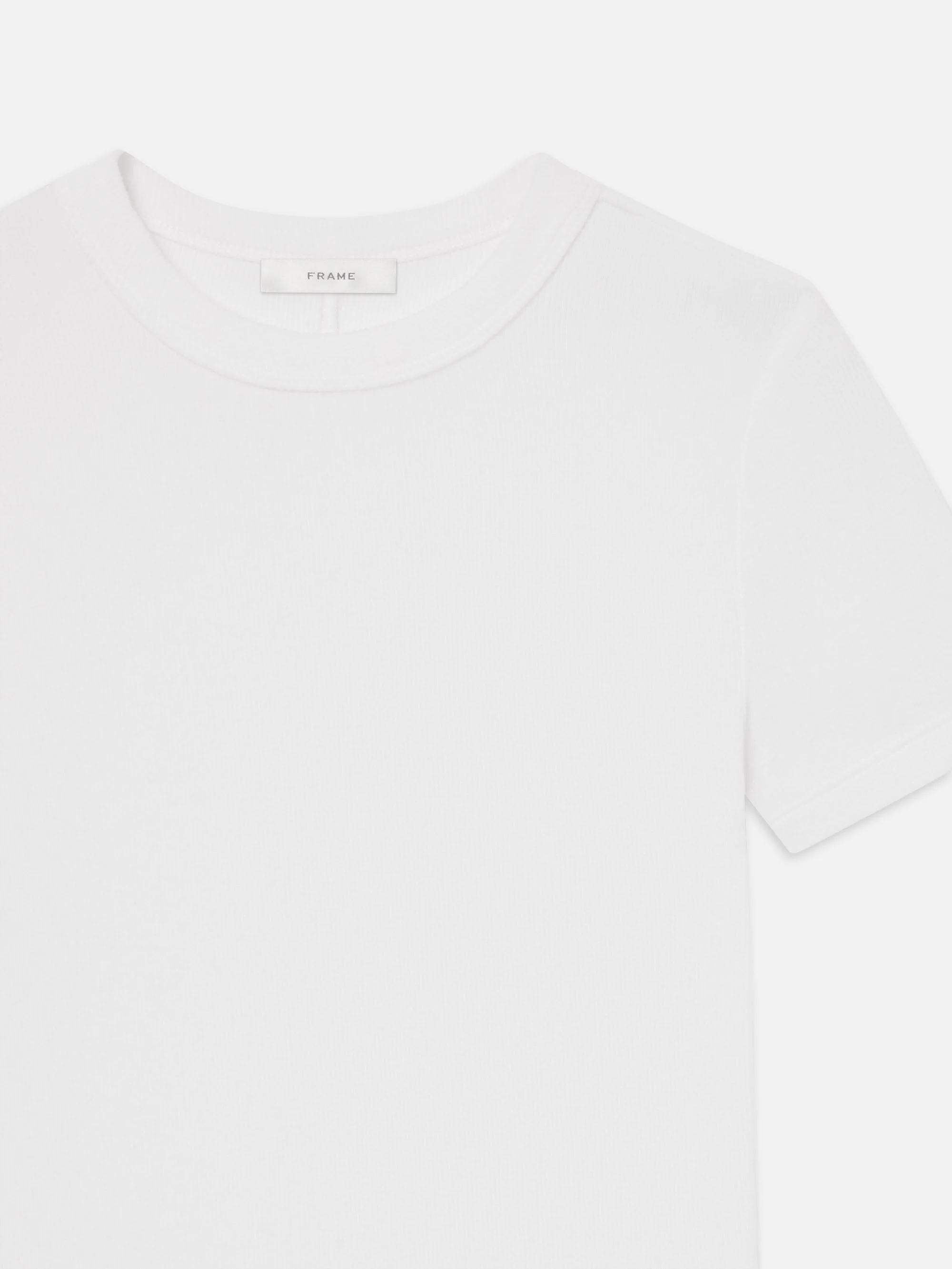 FRAME - The Rib Baby Tee - Image 3