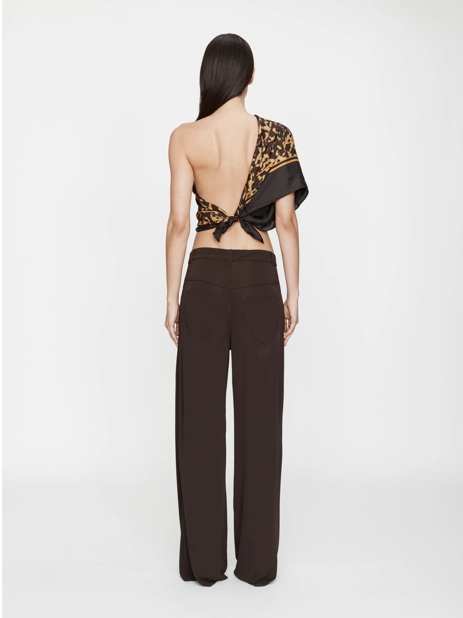 Christopher Esber - Tortoiseshell Silk Scarf - Image 5
