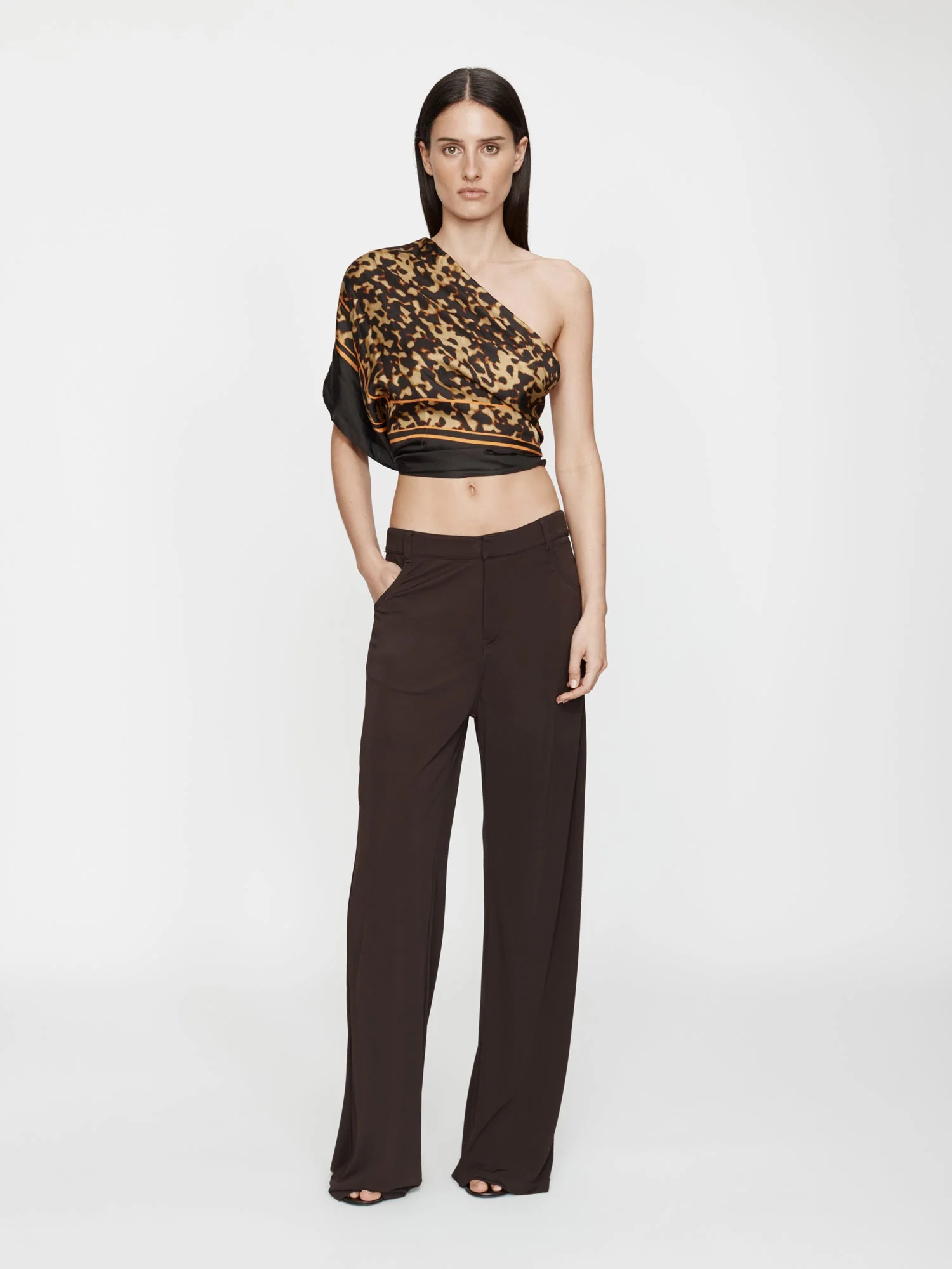 Christopher Esber - Tortoiseshell Silk Scarf - Image 6