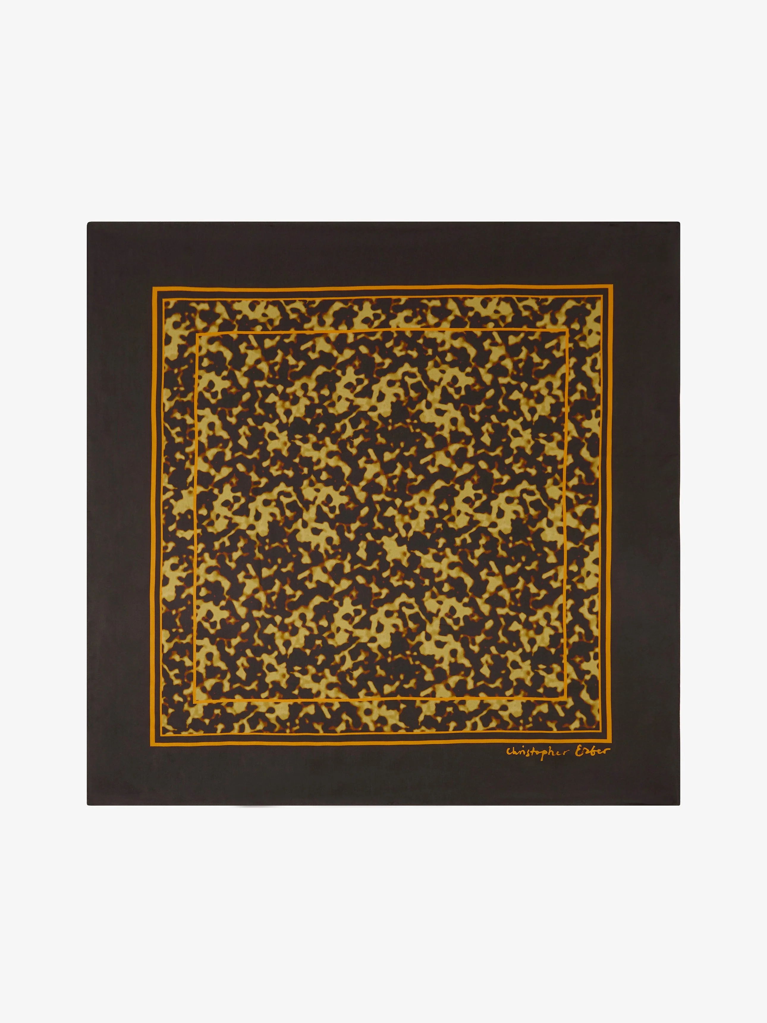 Christopher Esber - Tortoiseshell Silk Scarf - Image 7
