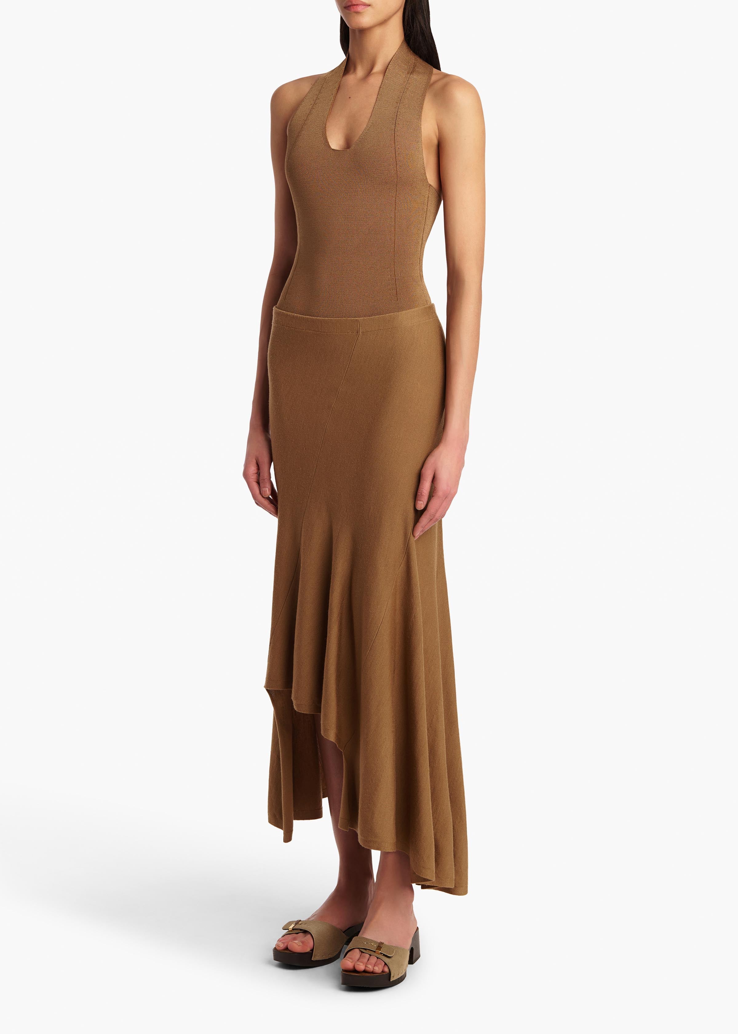 Khaite - Toto Bodysuit in Carob - Image 2
