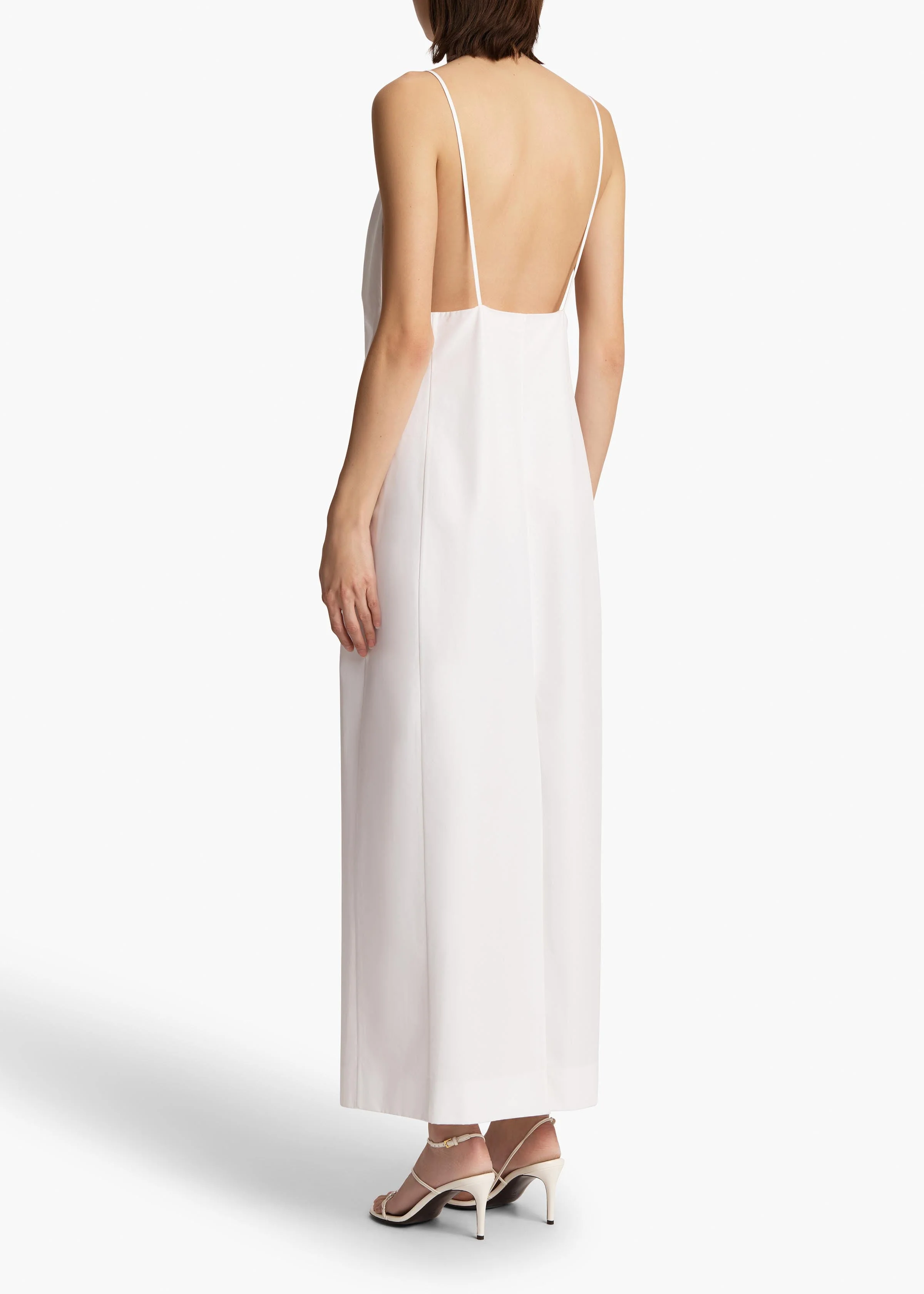 Khaite - Tulula Dress in Chalk - Image 11