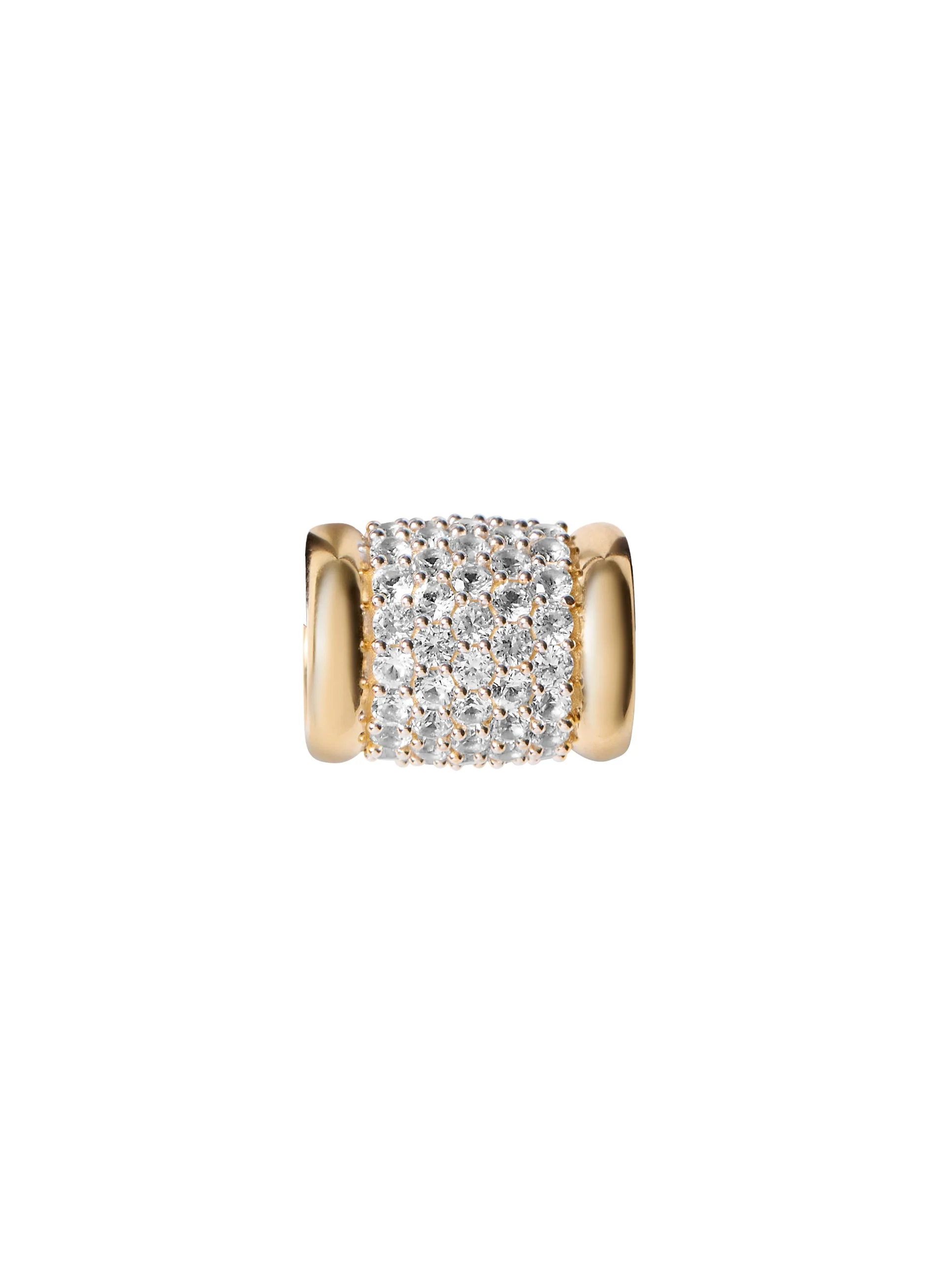 Dorsey - YVES PAVÉ PENDANT, LAB WHITE SAPPHIRE