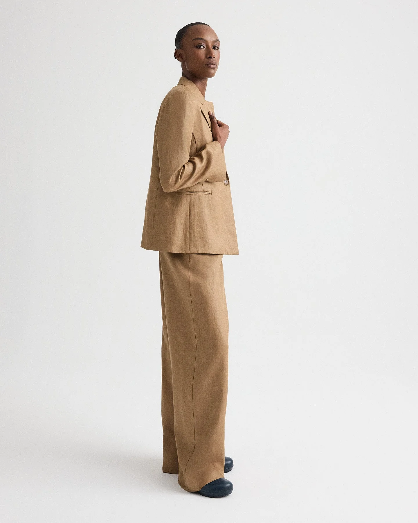 TWP - Boy Blazer in Chintzed Linen - Image 4