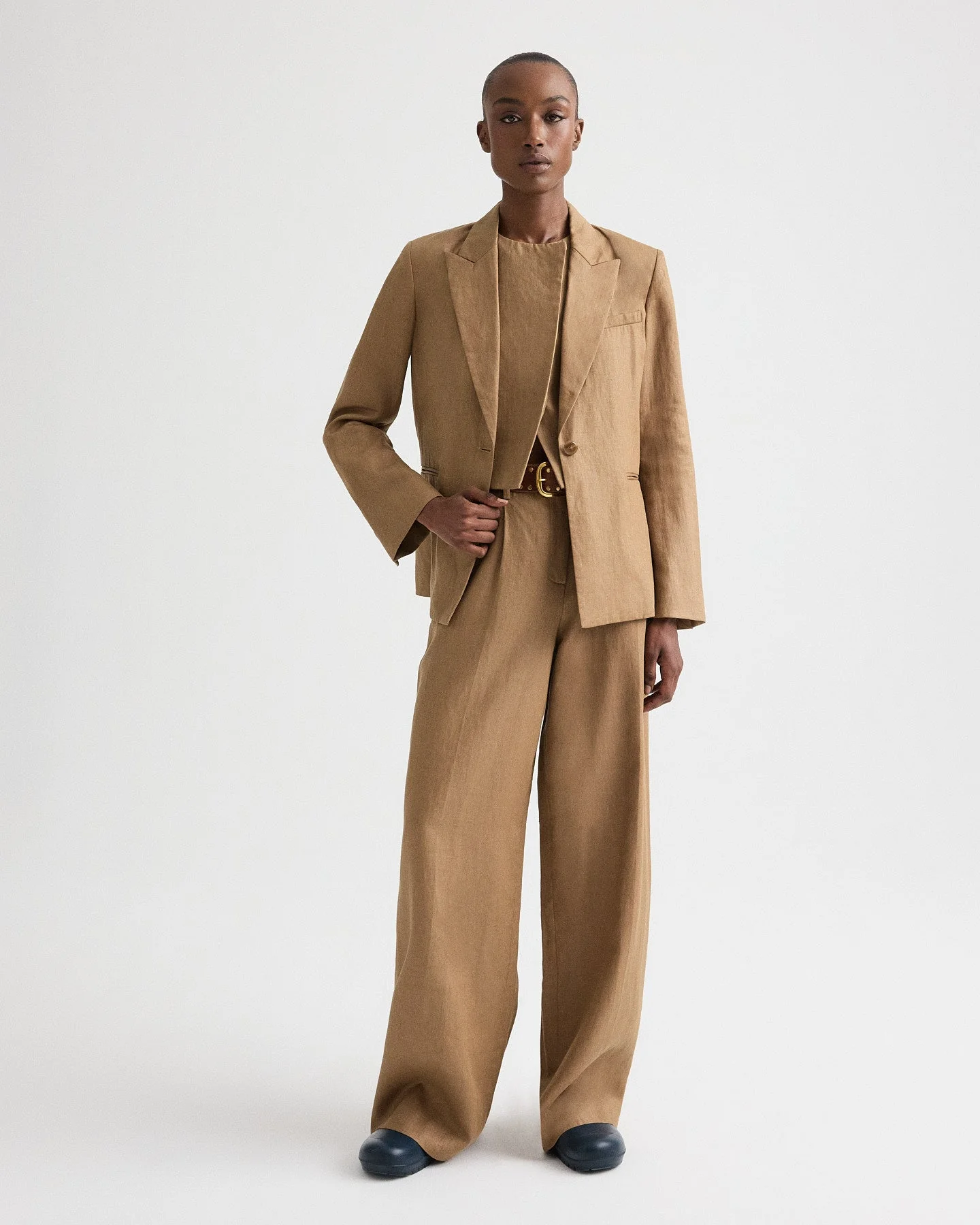 TWP - Boy Blazer in Chintzed Linen - Image 3