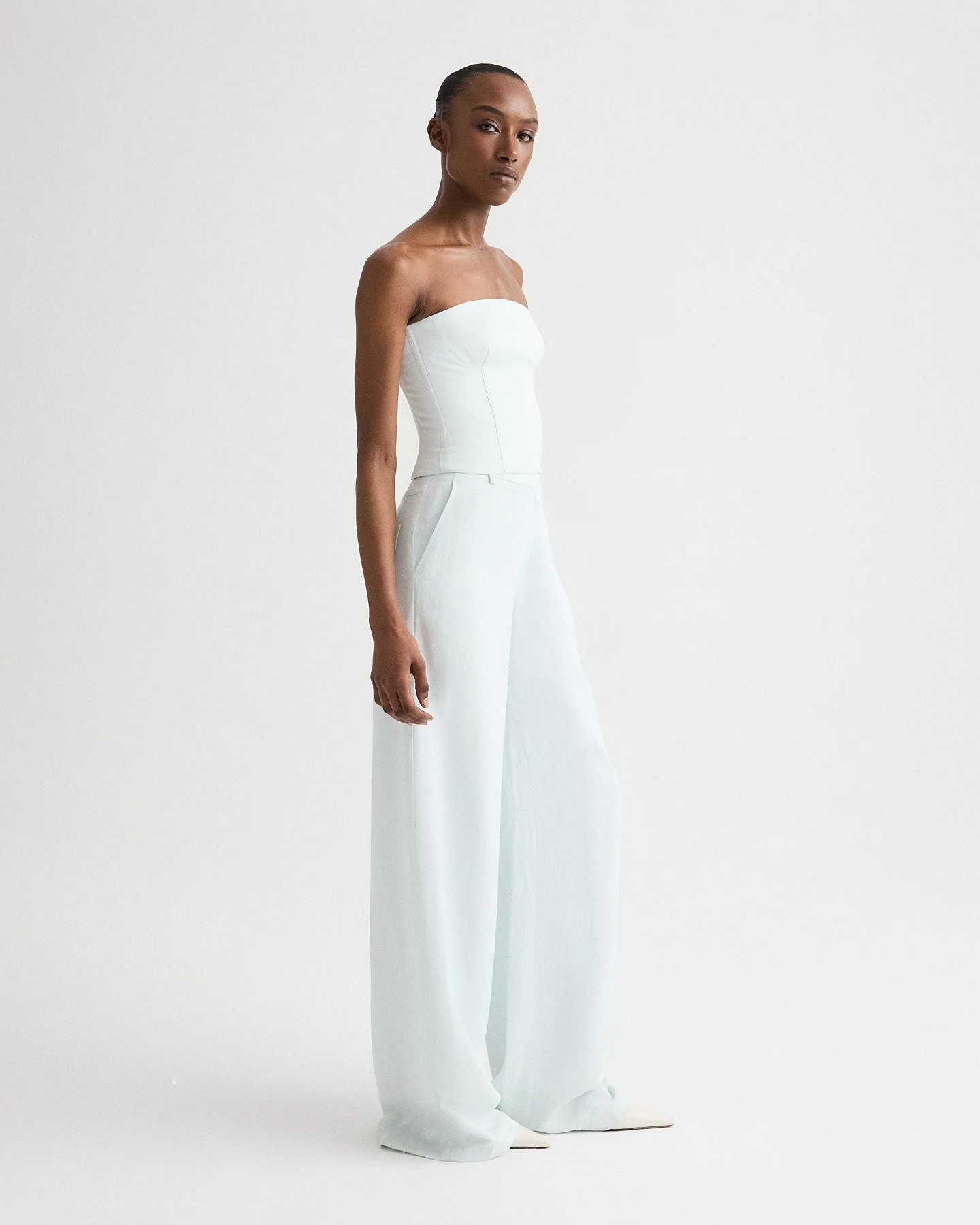 TWP - Dylan Pant in Coated Viscose Linen - Image 4