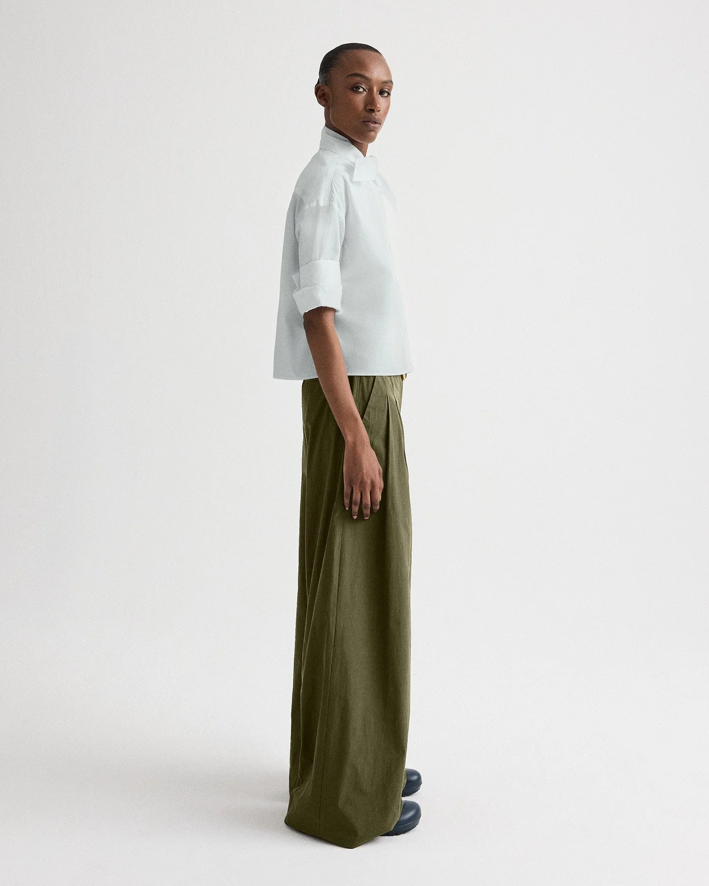 TWP - Tie One On Shirt in Vintage Washed Poplin - Image 3