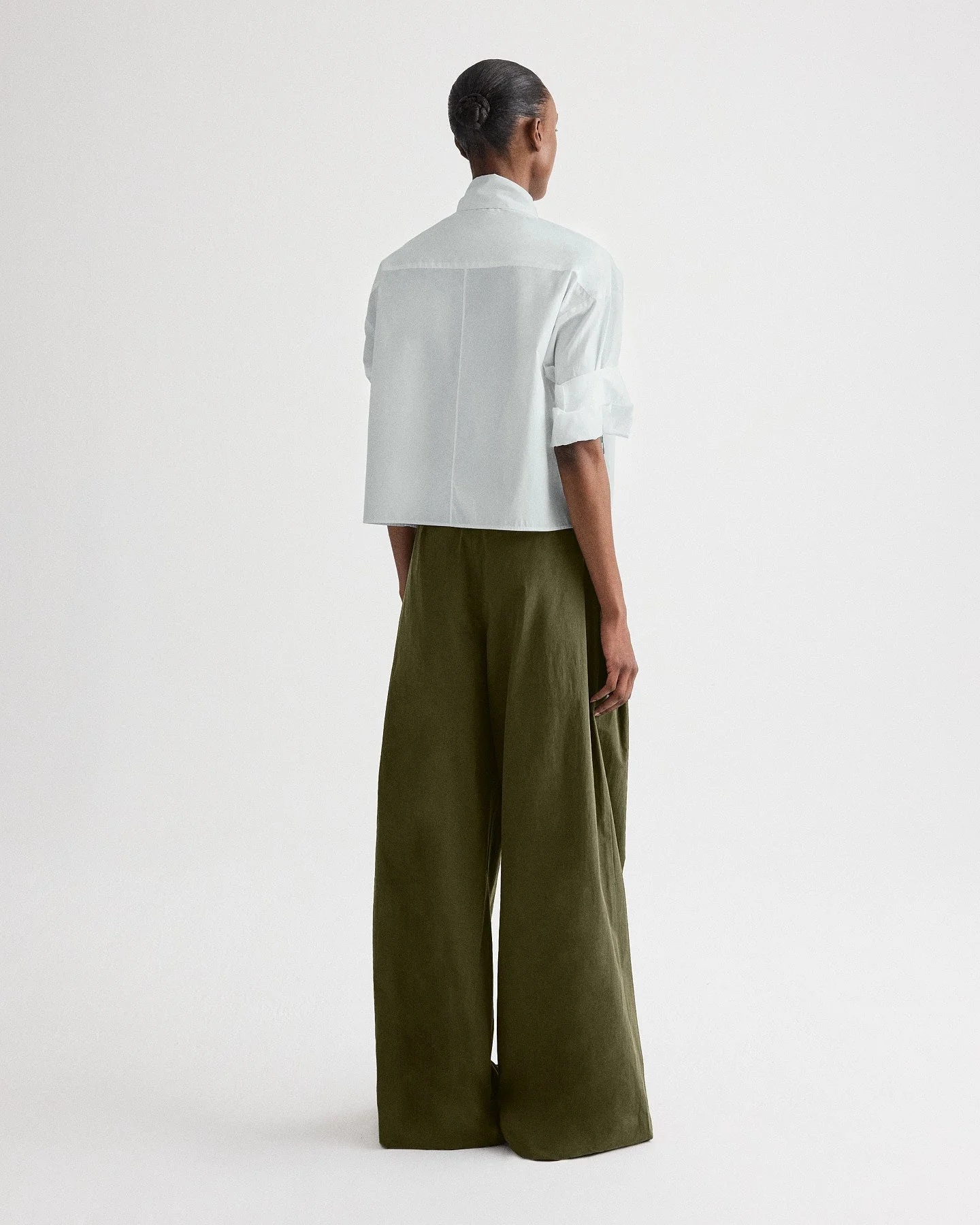 TWP - Tie One On Shirt in Vintage Washed Poplin - Image 4