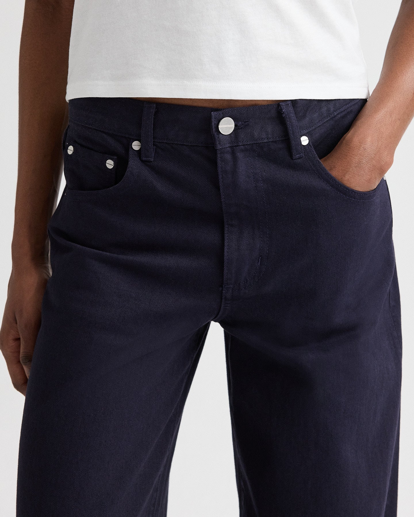 TWP - Tiny Dancer in Rigid Denim - Image 3