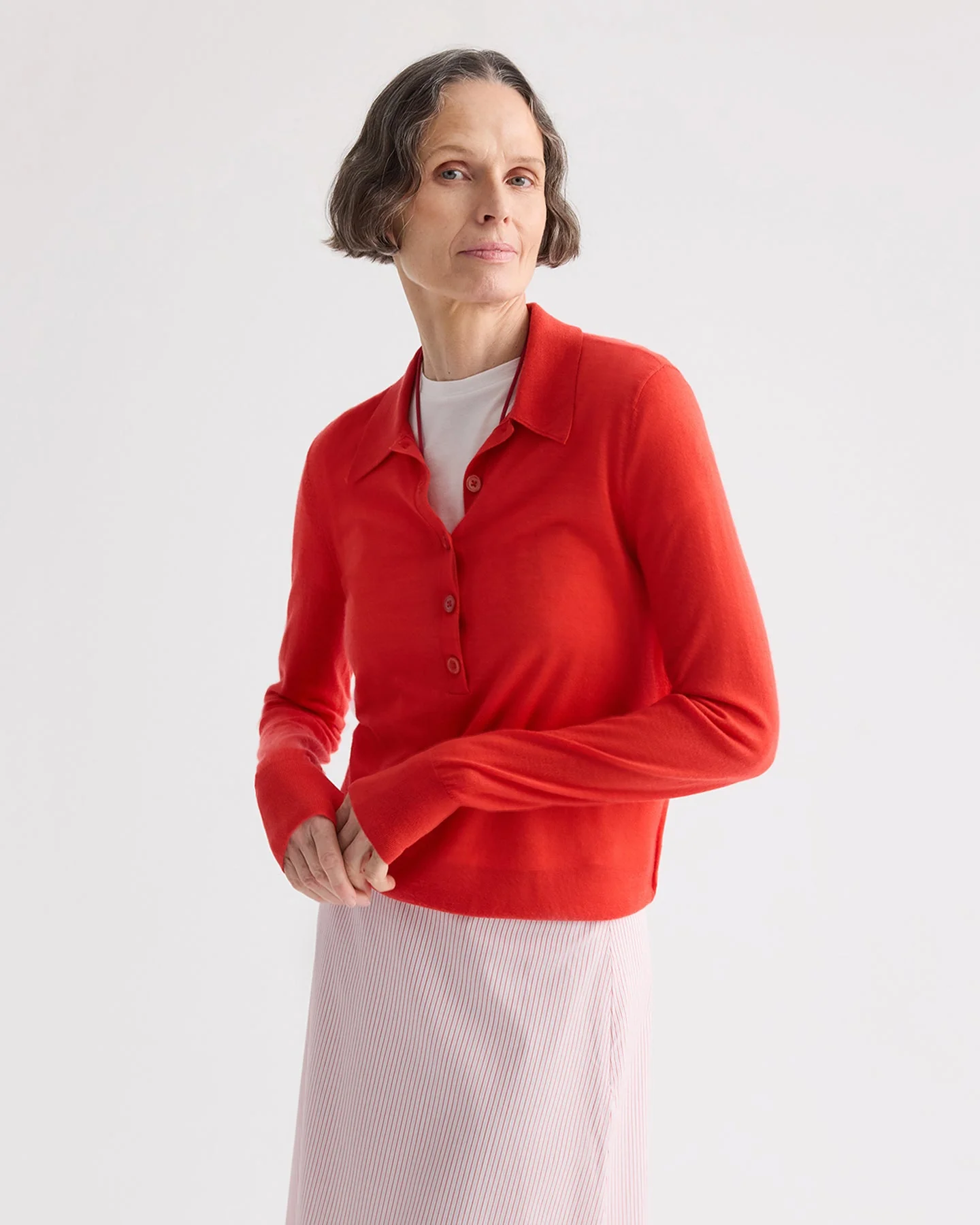 TWP - Uma Henley Sweater in Cashmere