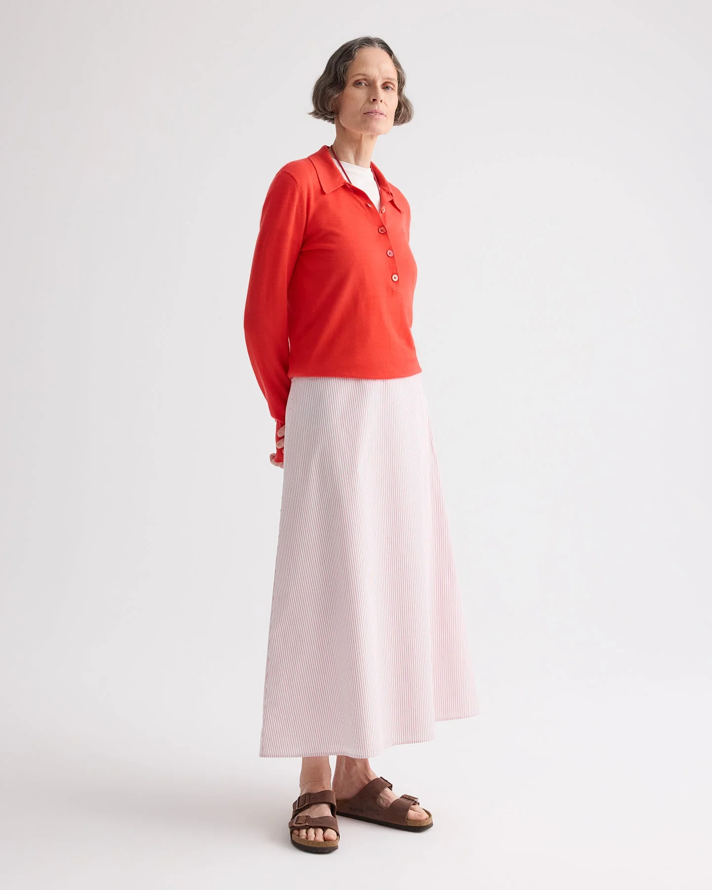 TWP - Uma Henley Sweater in Cashmere - Image 4