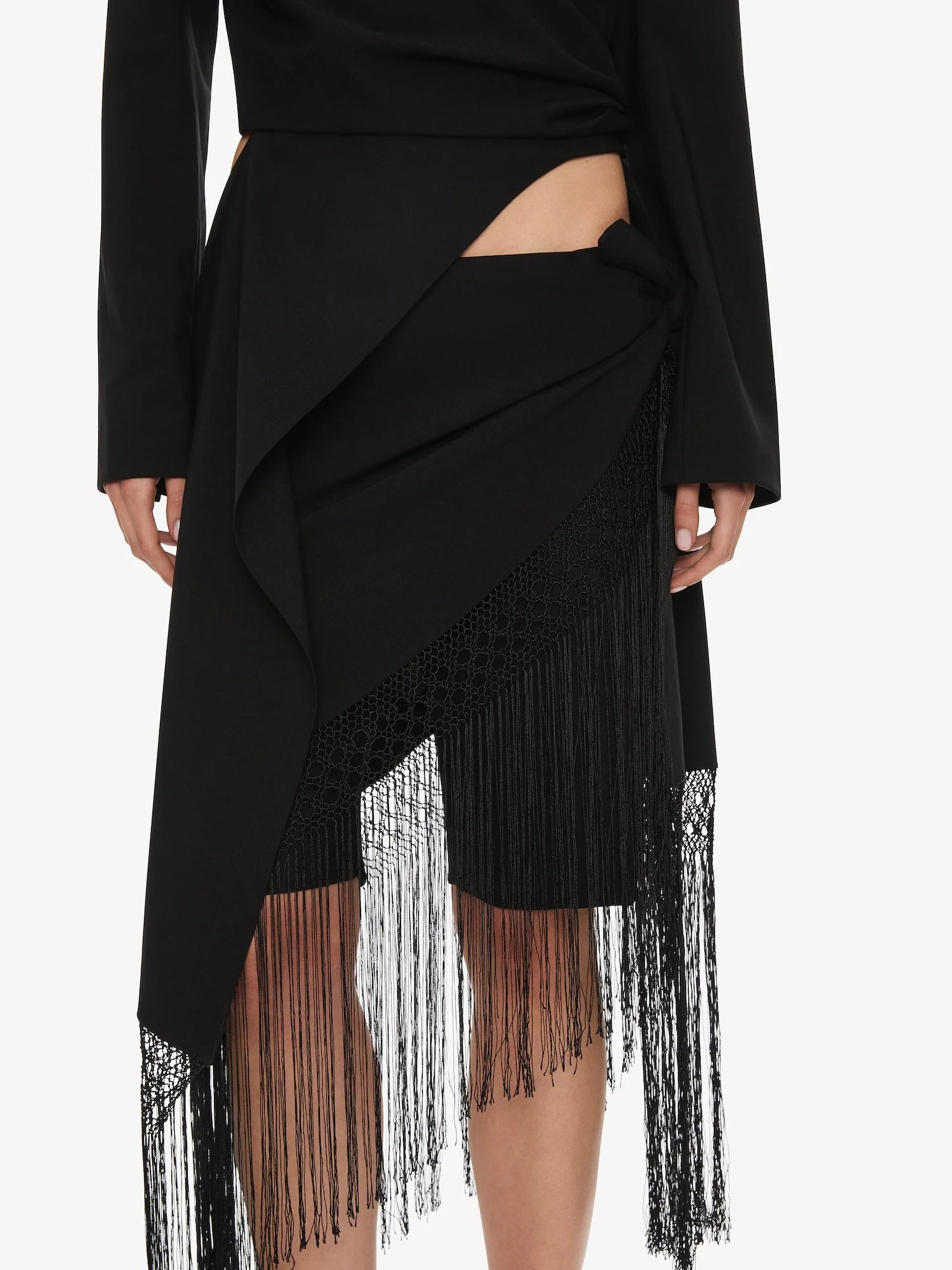 Christopher Esber - Unravel Macrame Wrap Short - Image 2