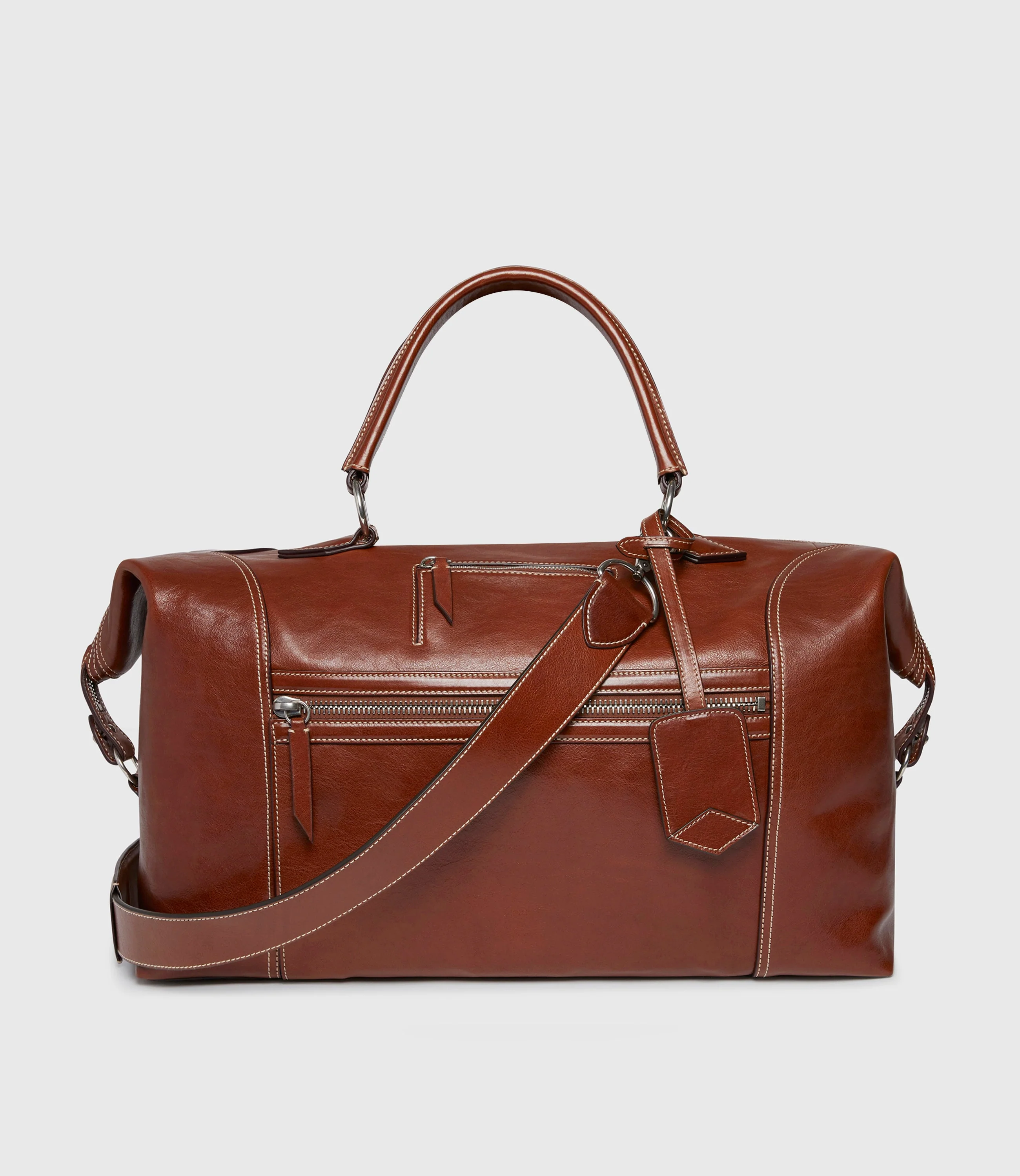 Metier - Vagabond Duffle 70s Calfskin Tobacco