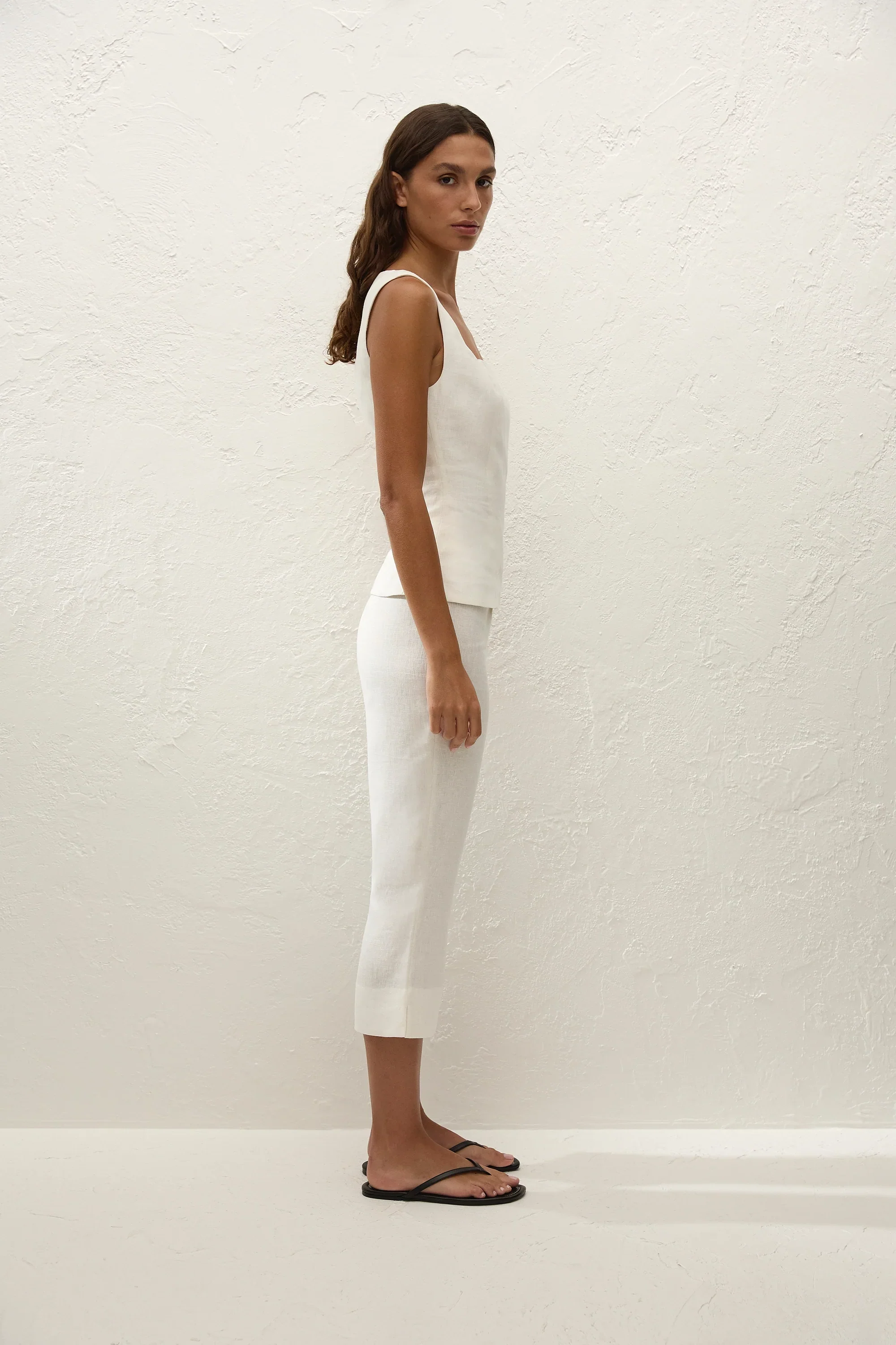 Faithfull - Valeria Capri White - Image 5