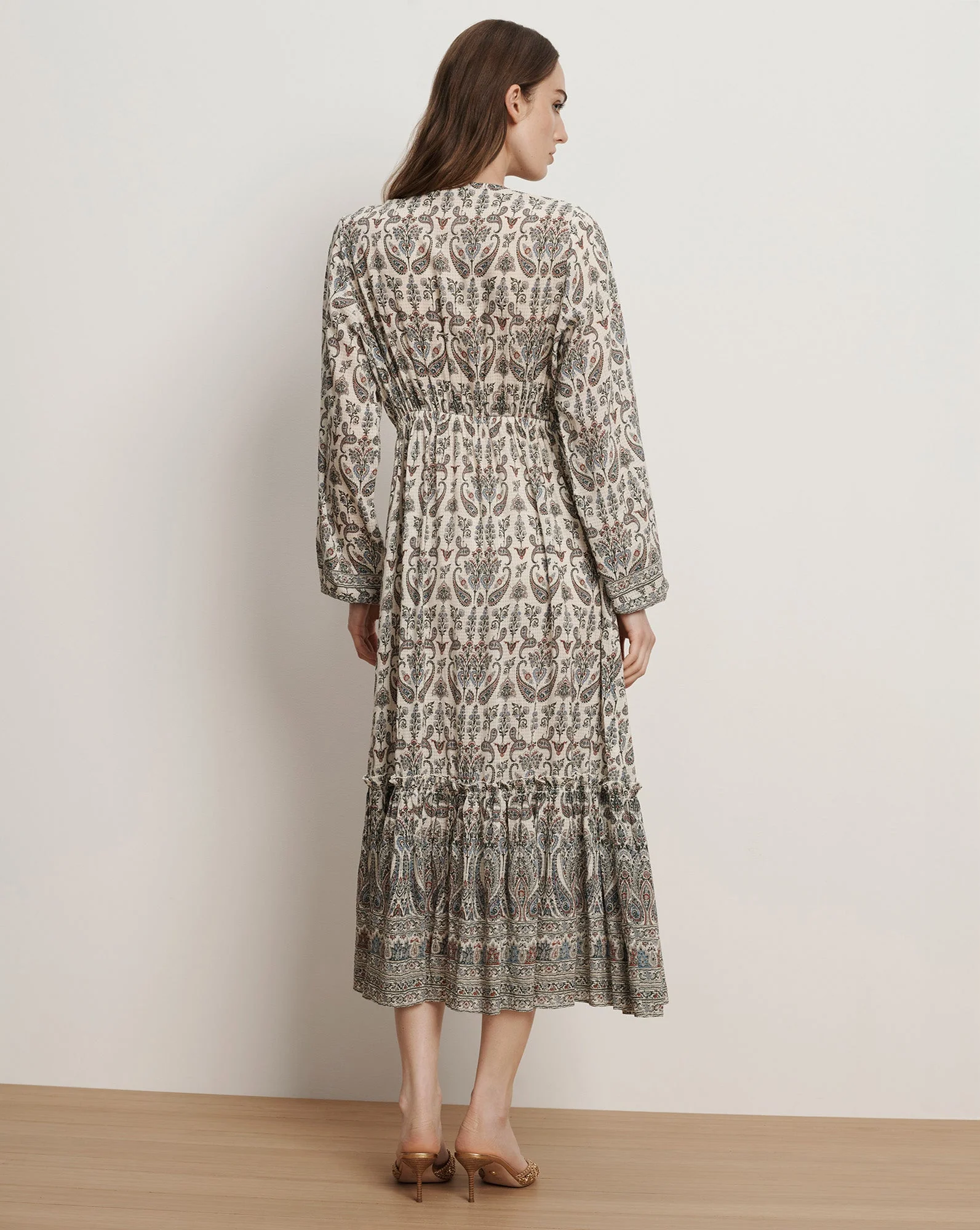 Veronica Beard - Vani Paisley Midi Dress - Image 5