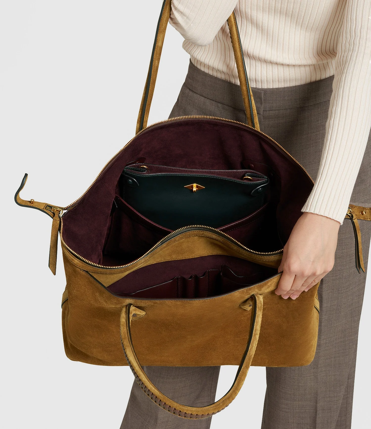 Metier - Vérité All Day Bag Suede Marrakech - Image 4