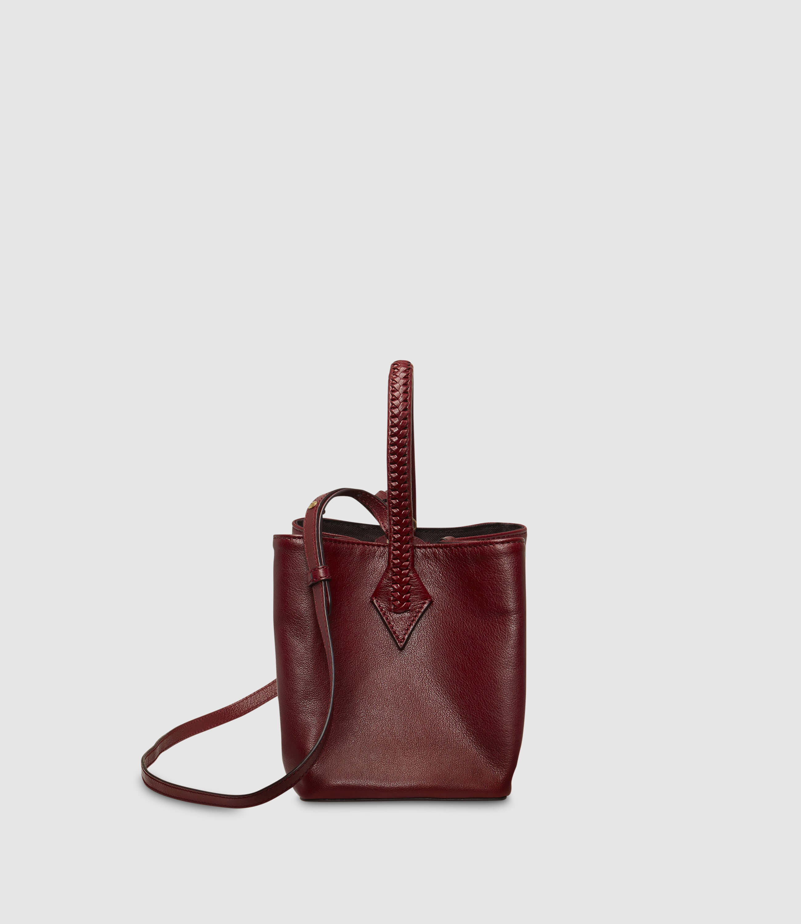 Metier - Vérité Mini Collapsible Tote Bag Buffalo Dark Cherry - Image 2