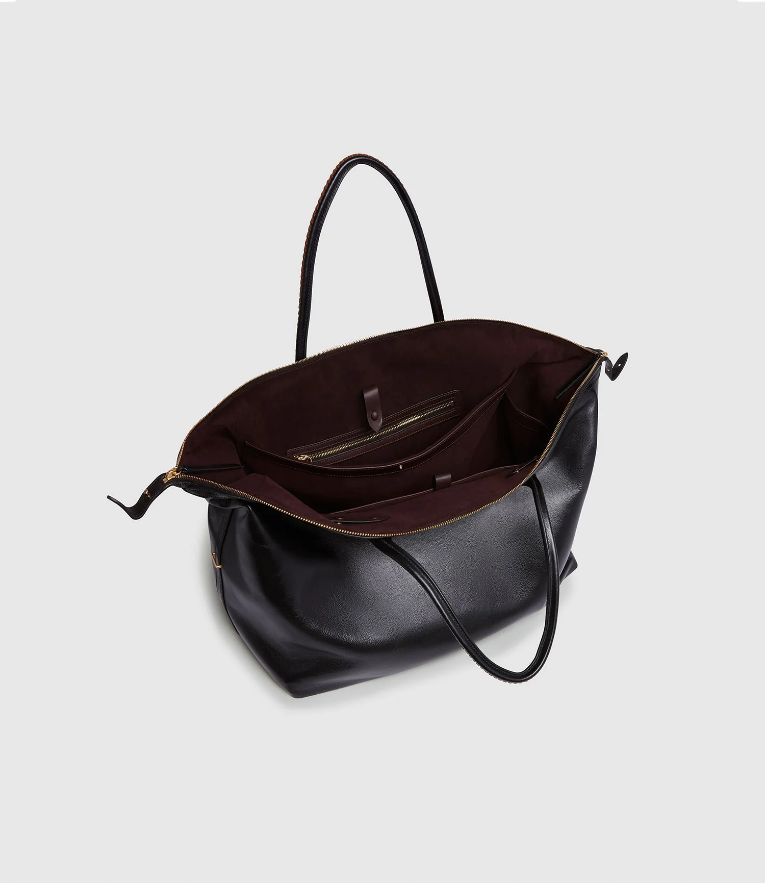Metier - Vérité Weekend Elvis Black with Cognac - Image 3