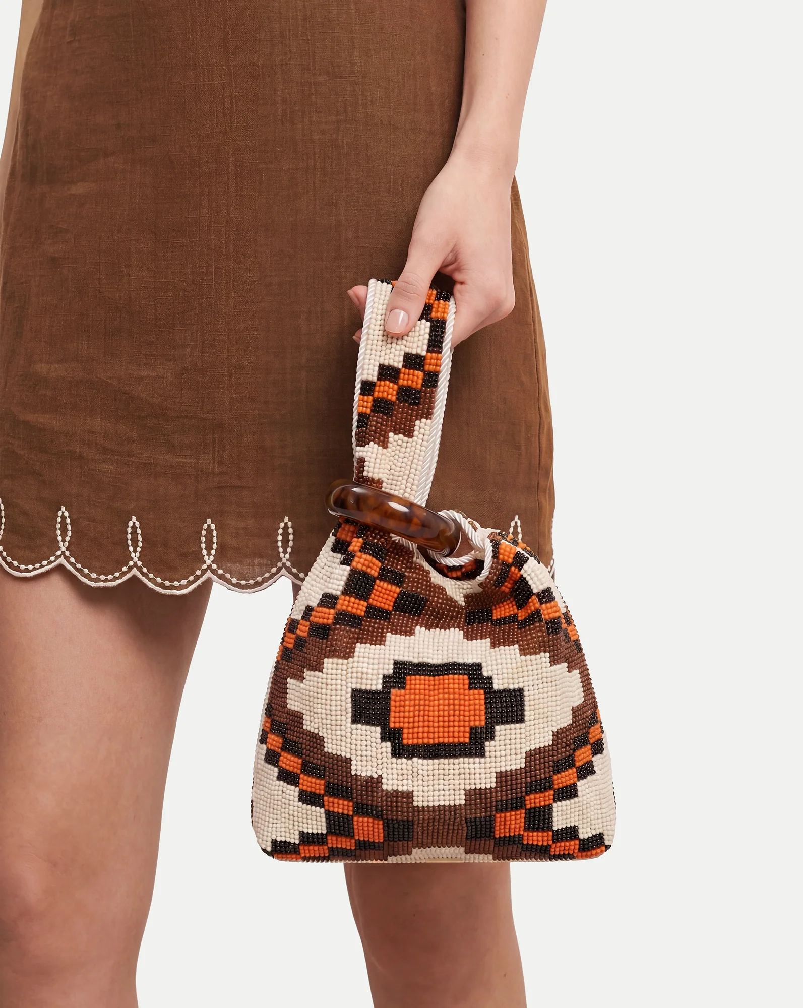 Veronica Beard - Beaded Veronica Beard Swing Clutch - Image 2