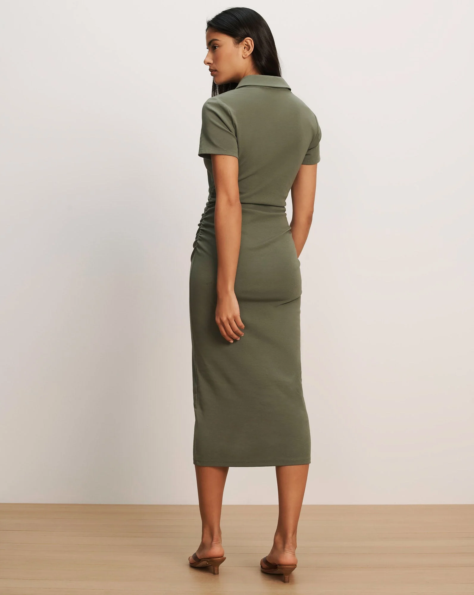 Veronica Beard - Besser Polo Midi Dress - Image 4