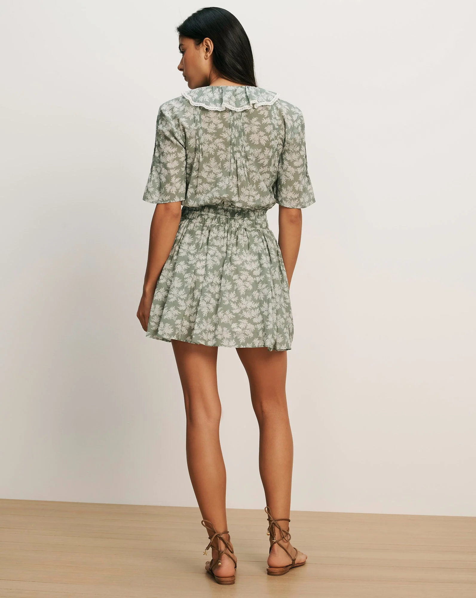 Veronica Beard - Gallagher Floral Mini Dress - Image 5