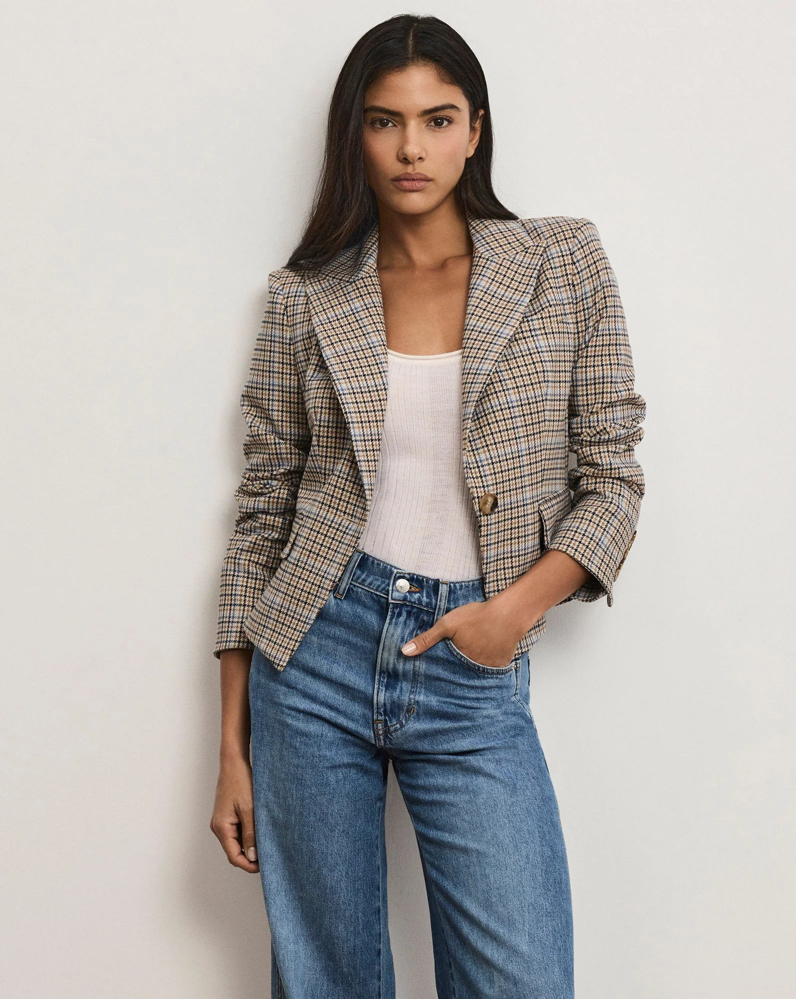 Veronica Beard - Hosanna Plaid Dickey Jacket